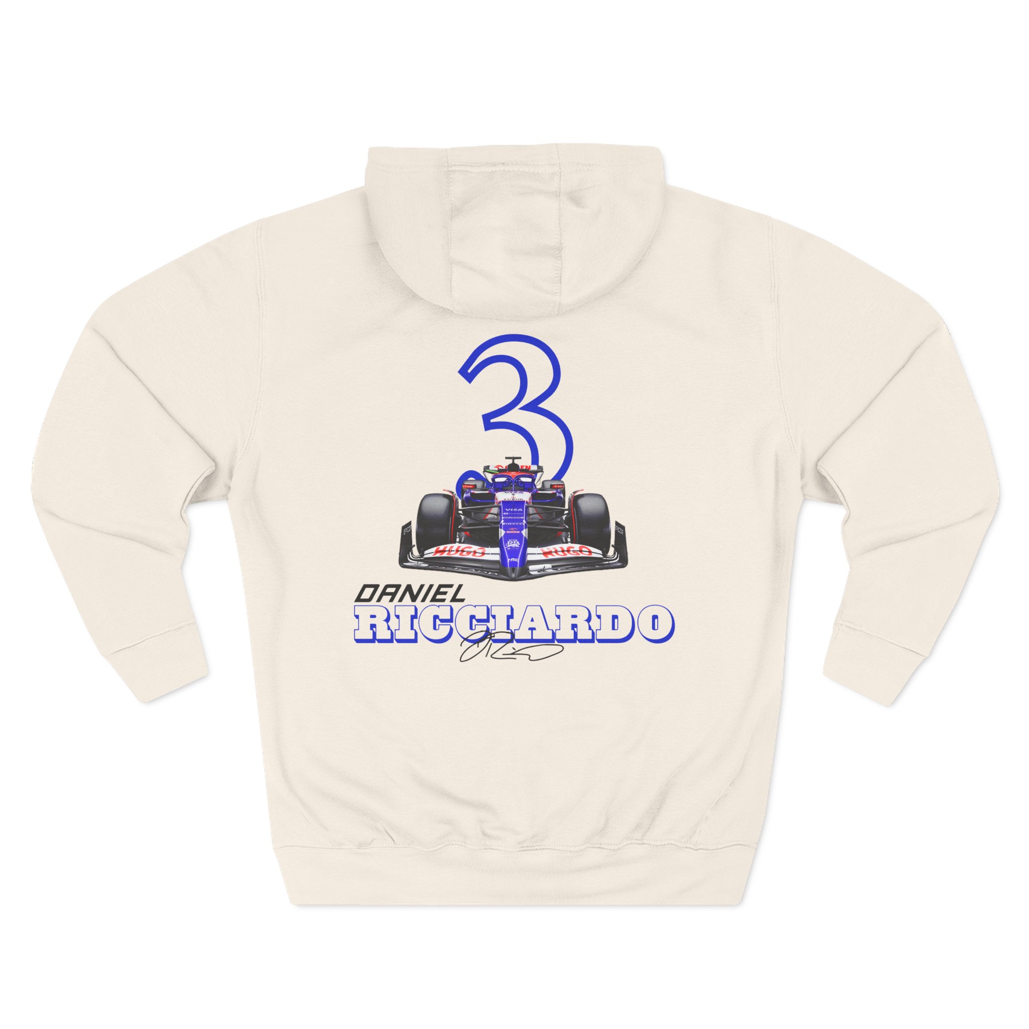 Dr3 Daniel Ricciardo Three-Panel Fleece Hoodie