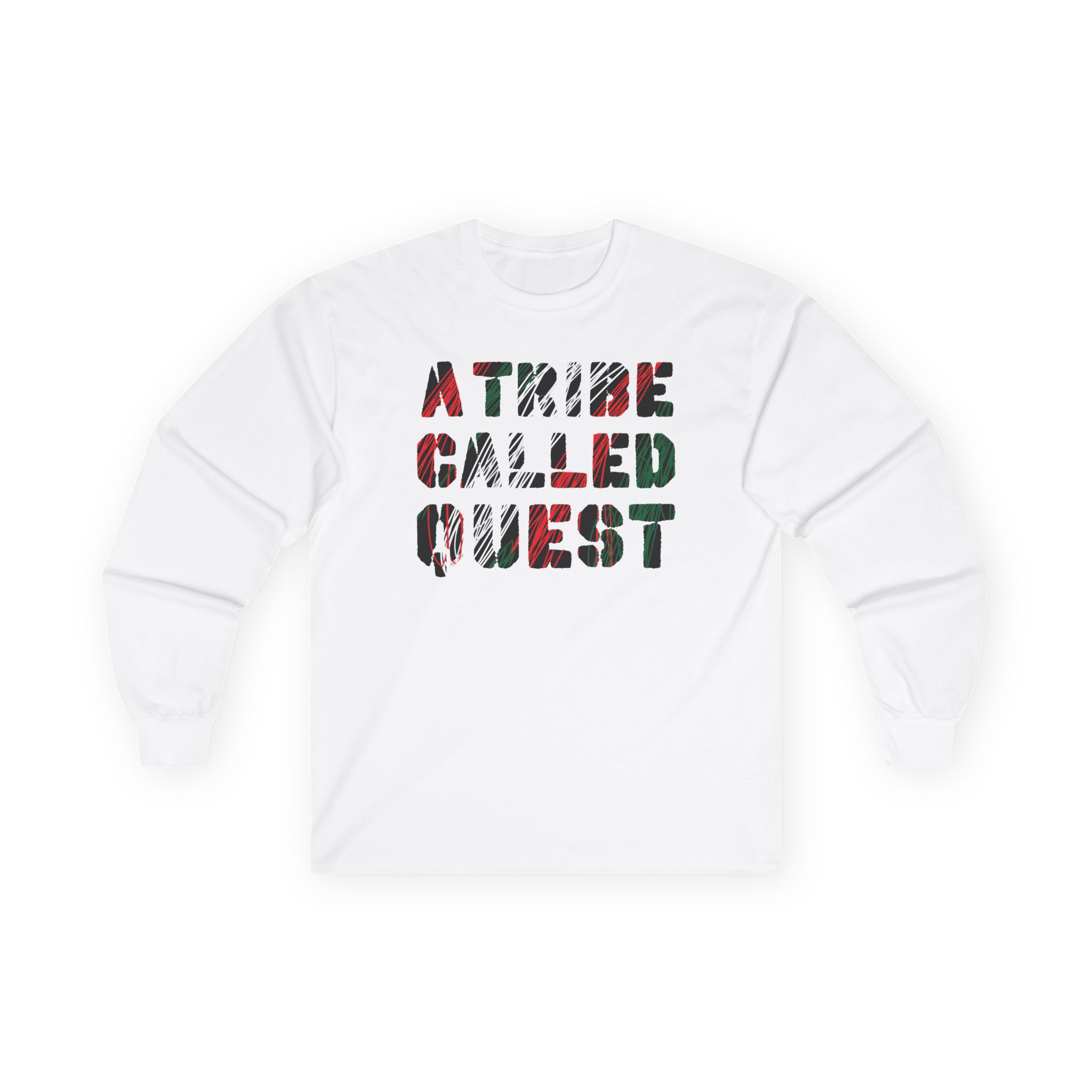 A Tribe Called Quest Scribble Type Unisex Ultra Cotton Long Sleeve Tee