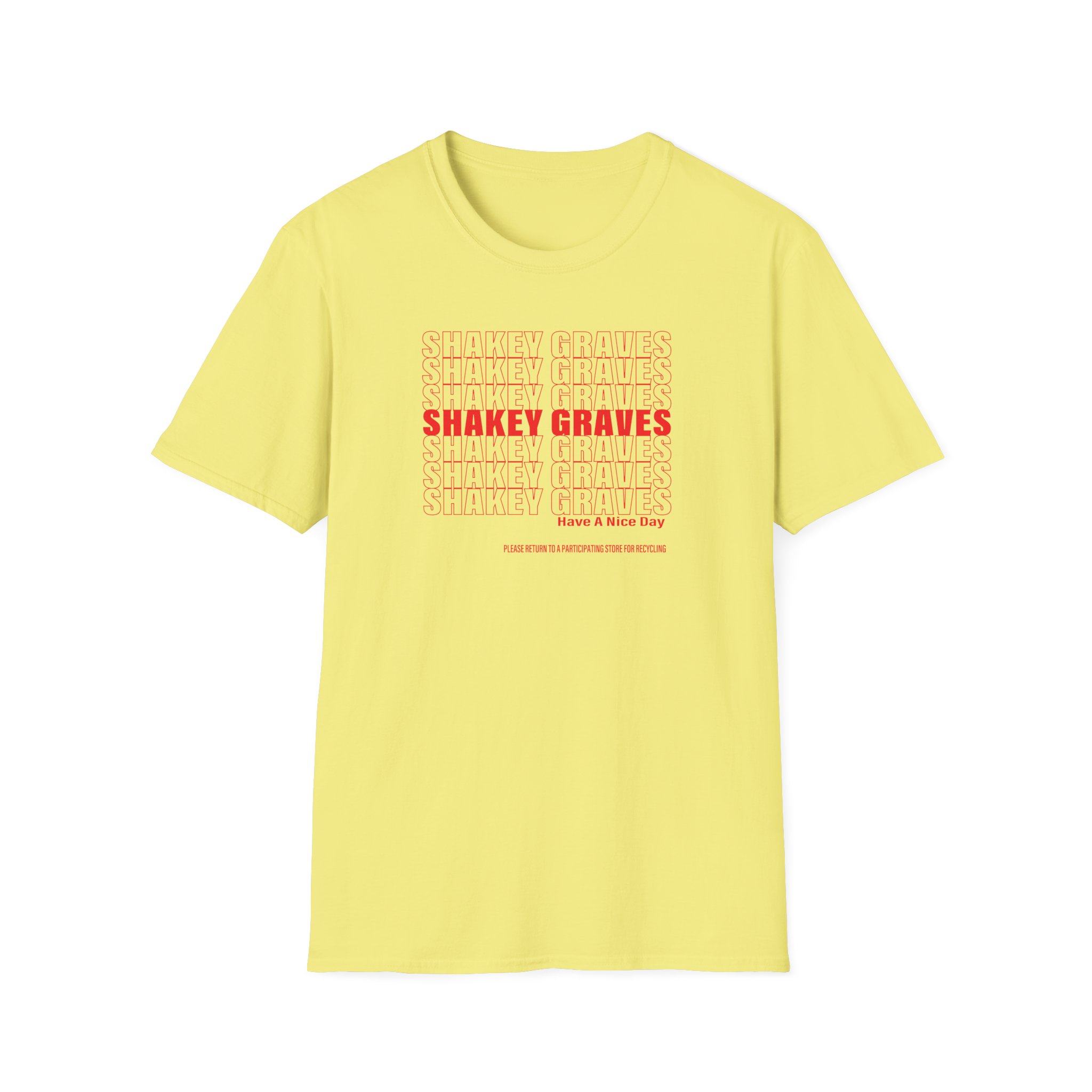 Shakey Graves Thank You Unisex Softstyle T-Shirt