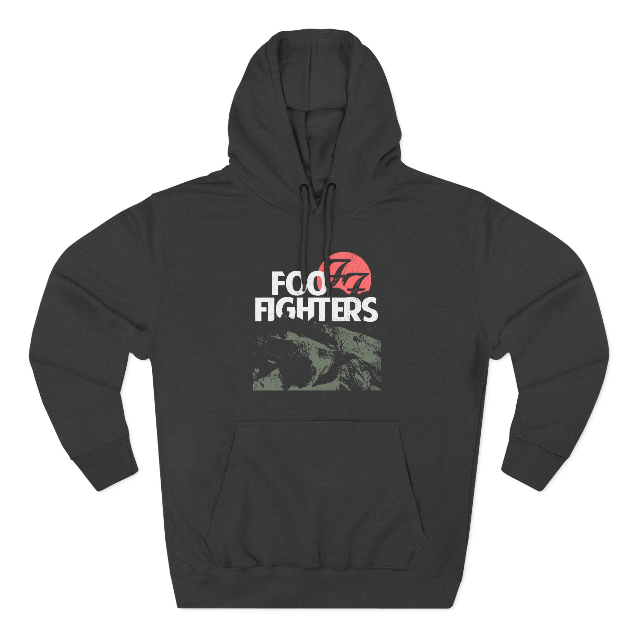 Foo Fighters Three-Panel Fleece Hoodie