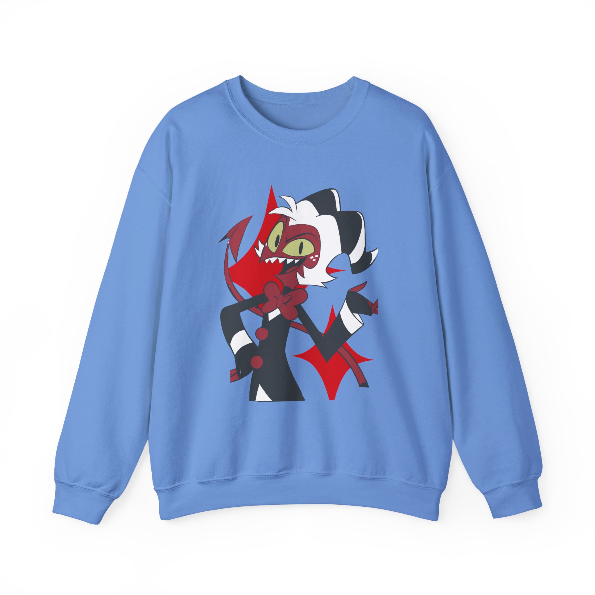 Helluva Boss Moxxie Unisex Heavy Blendâ„¢ Crewneck Sweatshirt
