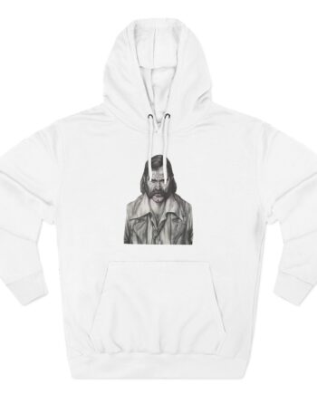 Disco Elysium Face Yourself Natural Attractive Three-Panel Fleece Hoodie