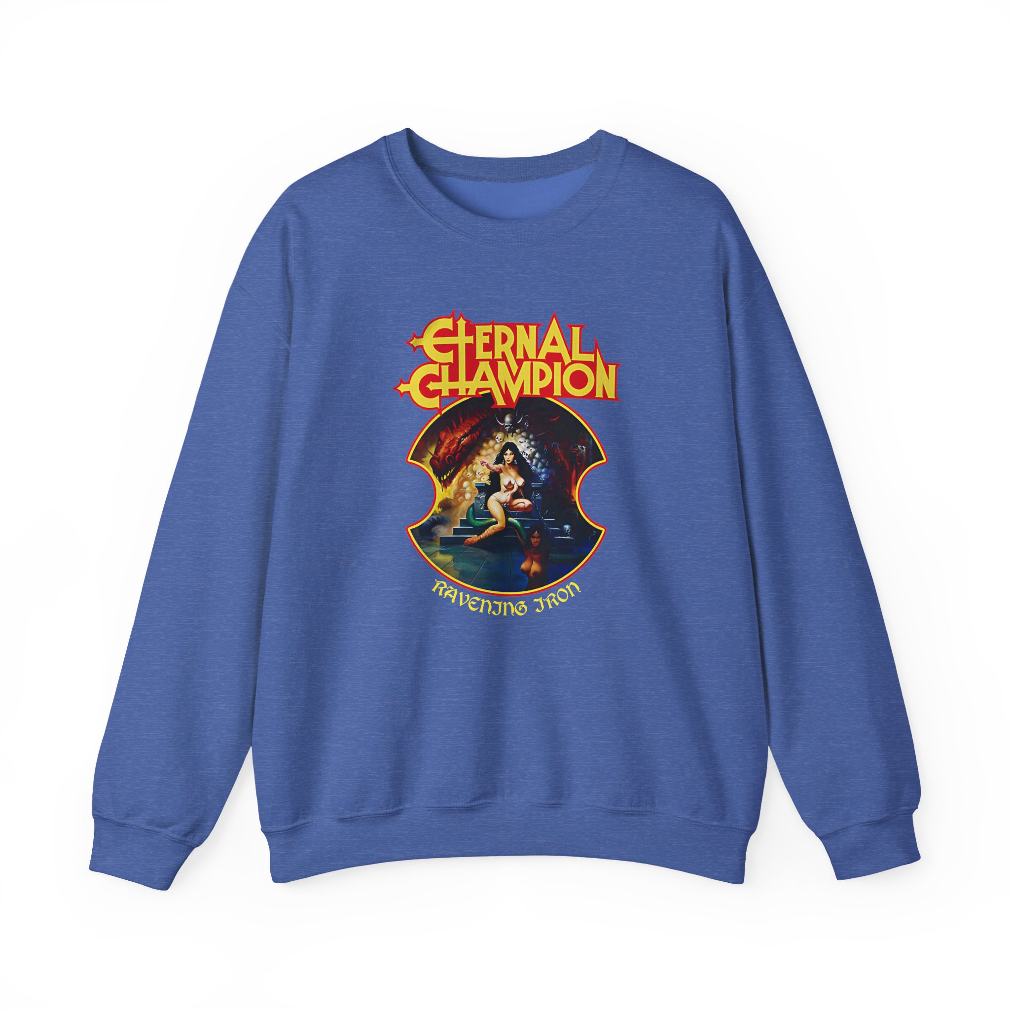 Eternal Champion Stack Unisex Heavy Blendâ„¢ Crewneck Sweatshirt