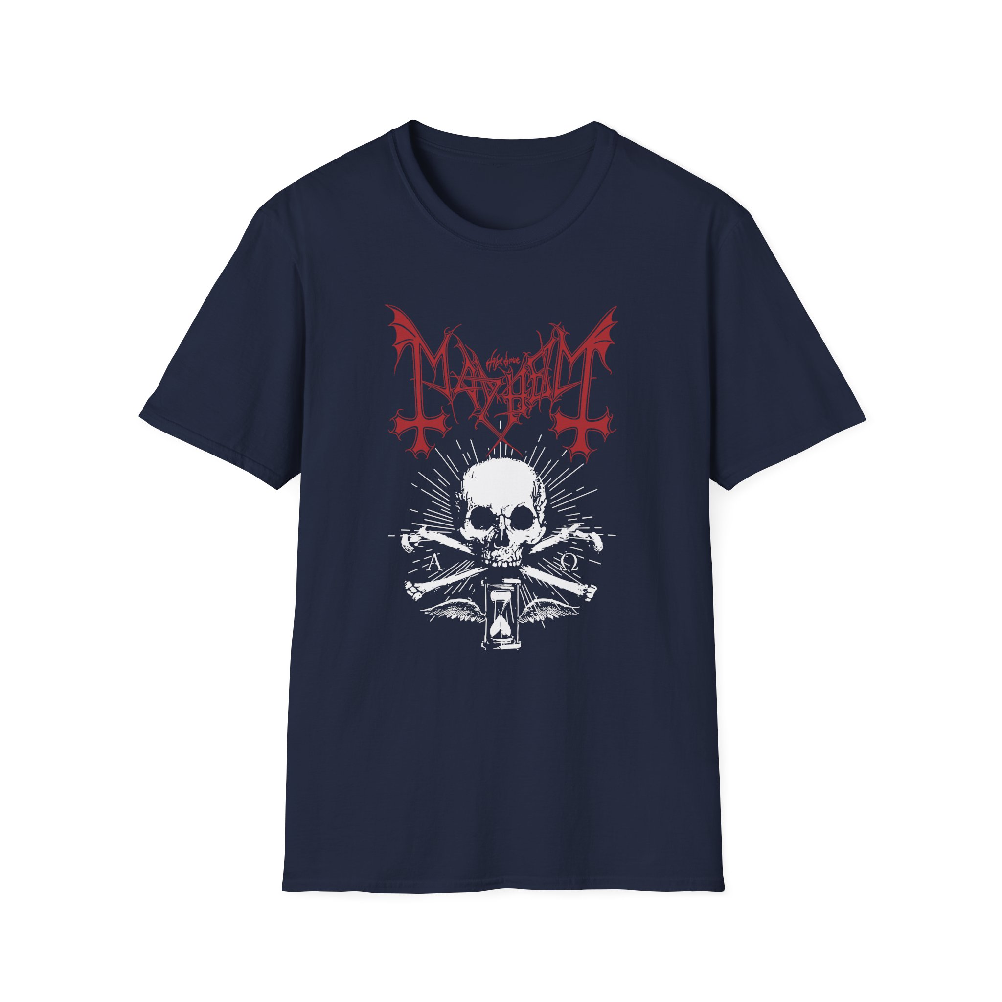 Mayhem Skull Snake Unisex Softstyle T-Shirt