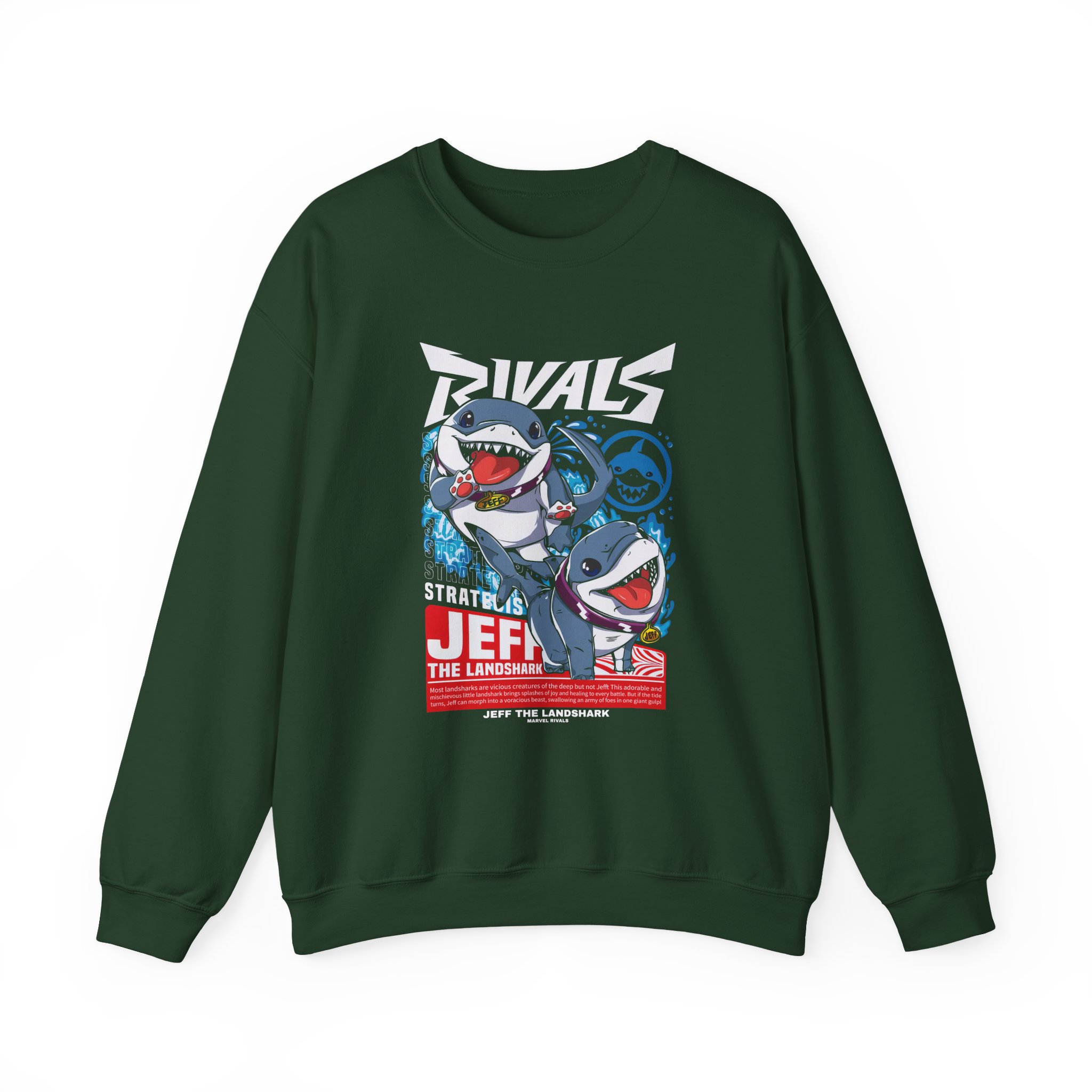 Jeff the Land Shark Unisex Heavy Blendâ„¢ Crewneck Sweatshirt