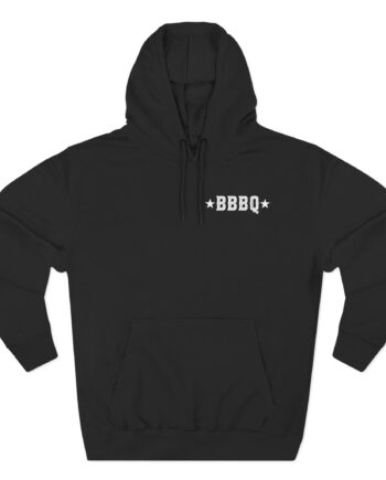 Foo Fighters Backbeat Bbq Logo Three-Panel Fleece Hoodie