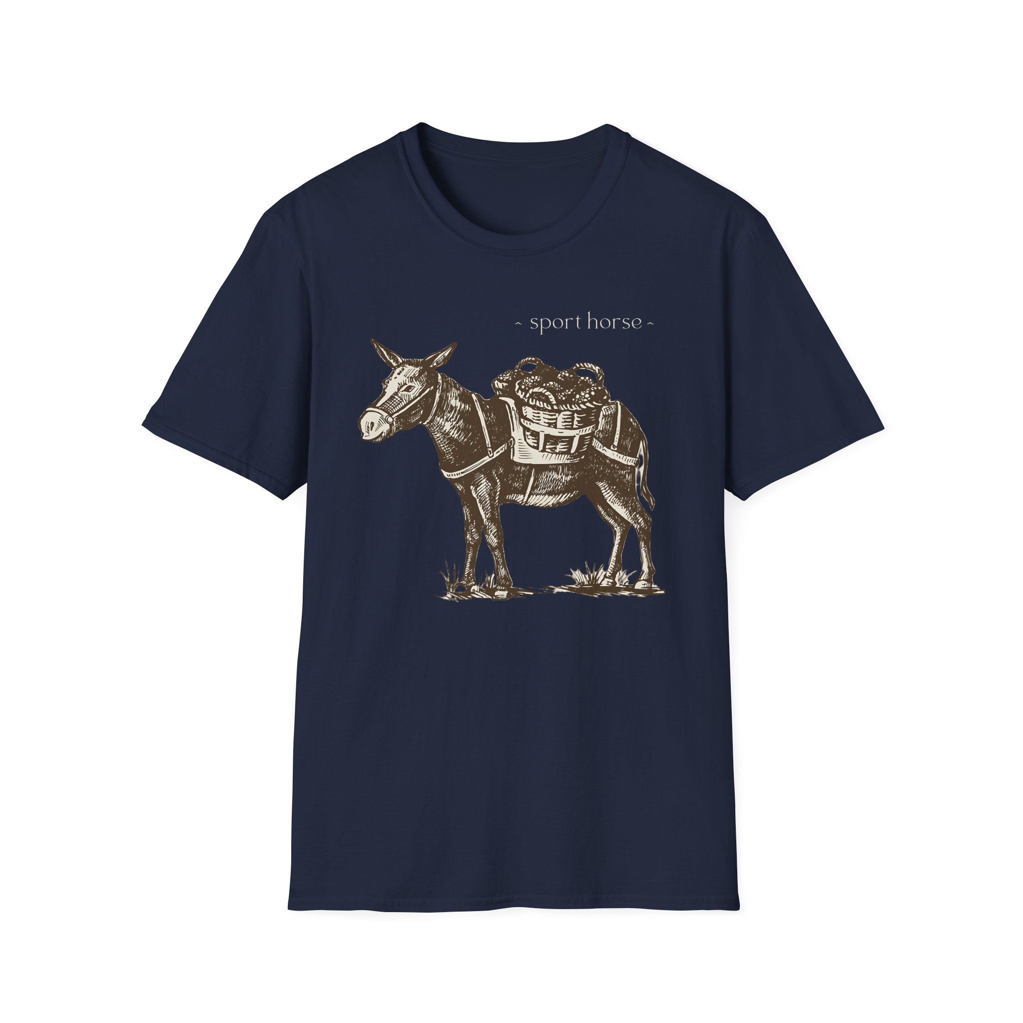 Mumbo Jumbo Sport Horse Unisex Softstyle T-Shirt