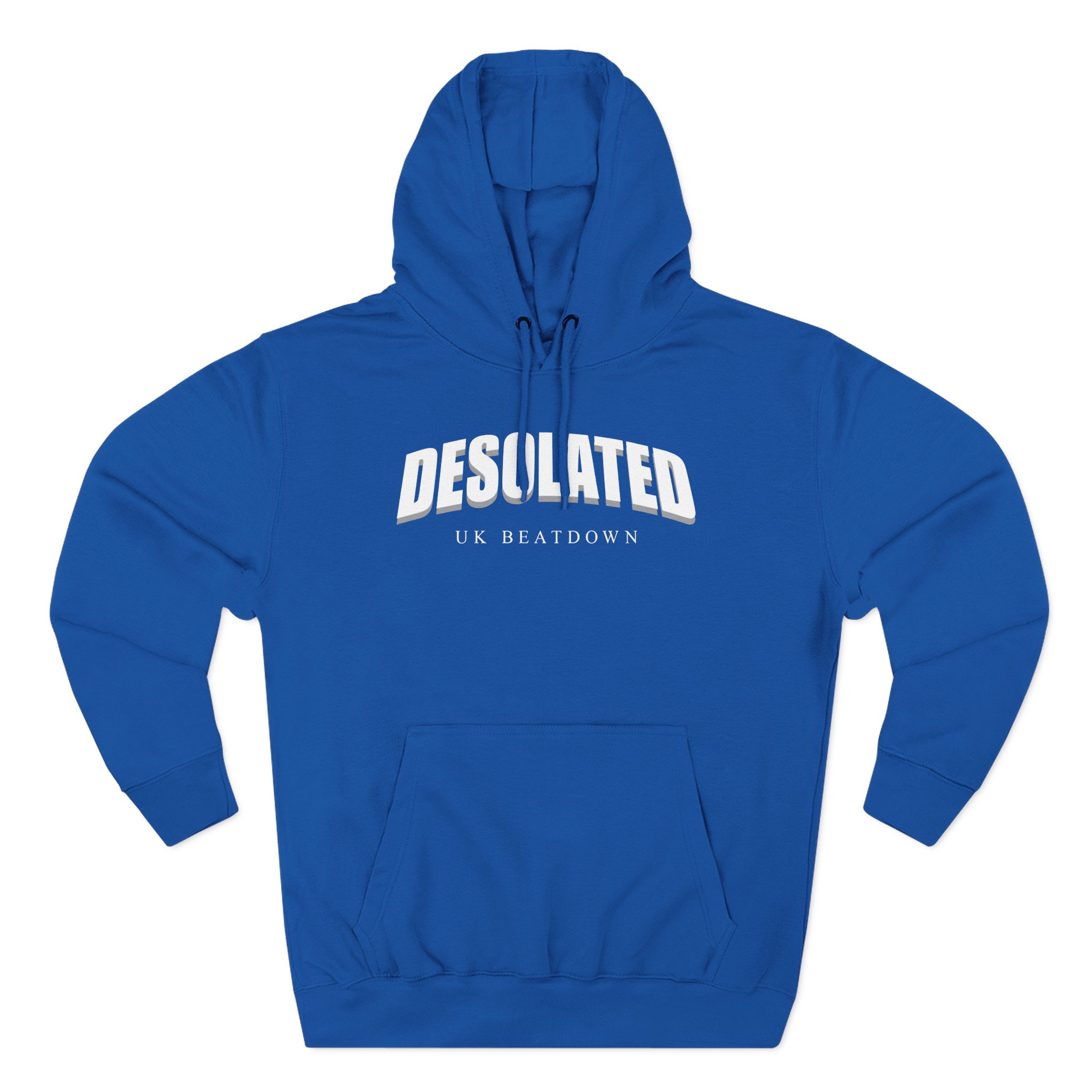 Desolated Finding Peace Three-Panel Fleece Hoodie