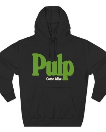 Pulp Come Alive Three-Panel Fleece Hoodie
