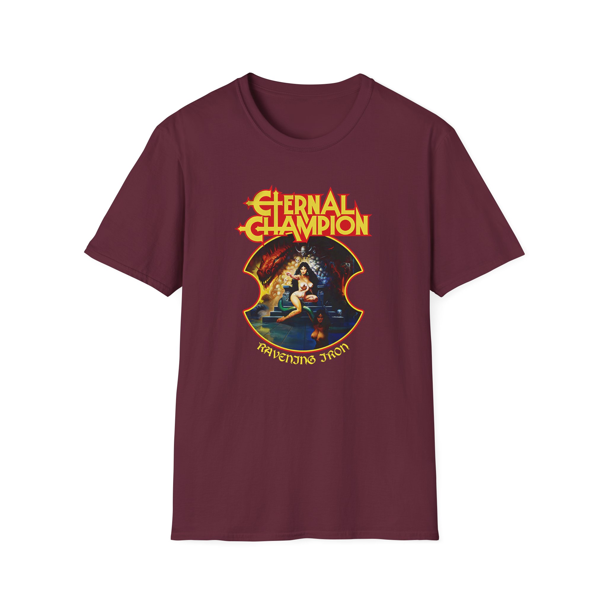 Eternal Champion Stack Unisex Softstyle T-Shirt