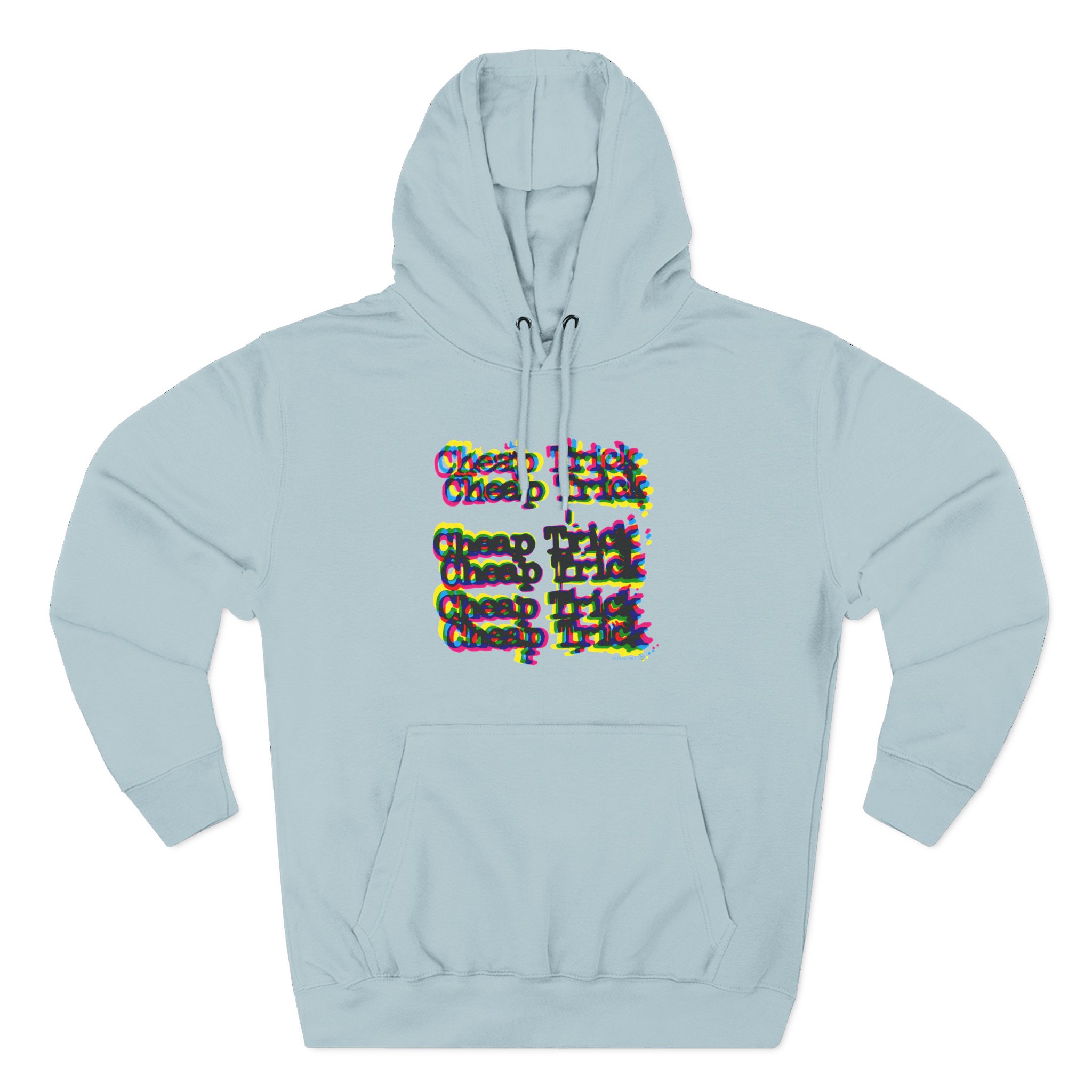 Cheap Trick 3d Logo Three-Panel Fleece Hoodie