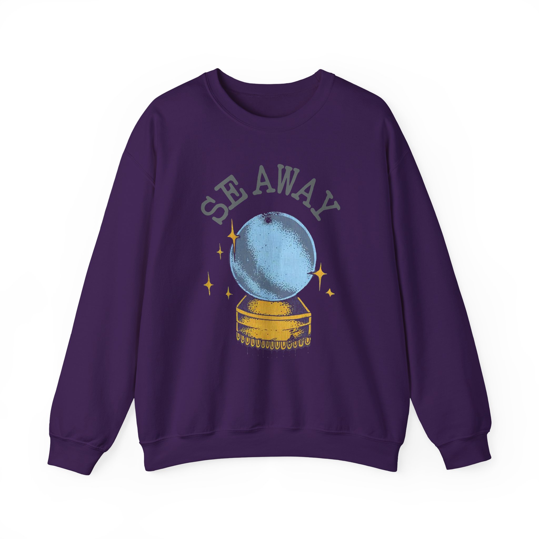 Seaway Crystal Ball Unisex Heavy Blendâ„¢ Crewneck Sweatshirt