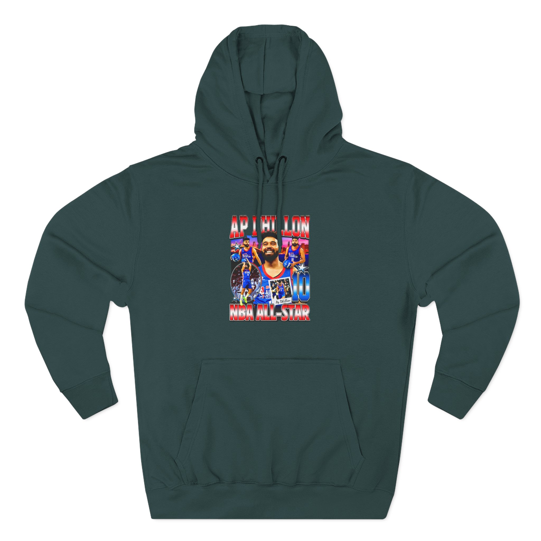 AP Dhillon All-star Three-Panel Fleece Hoodie