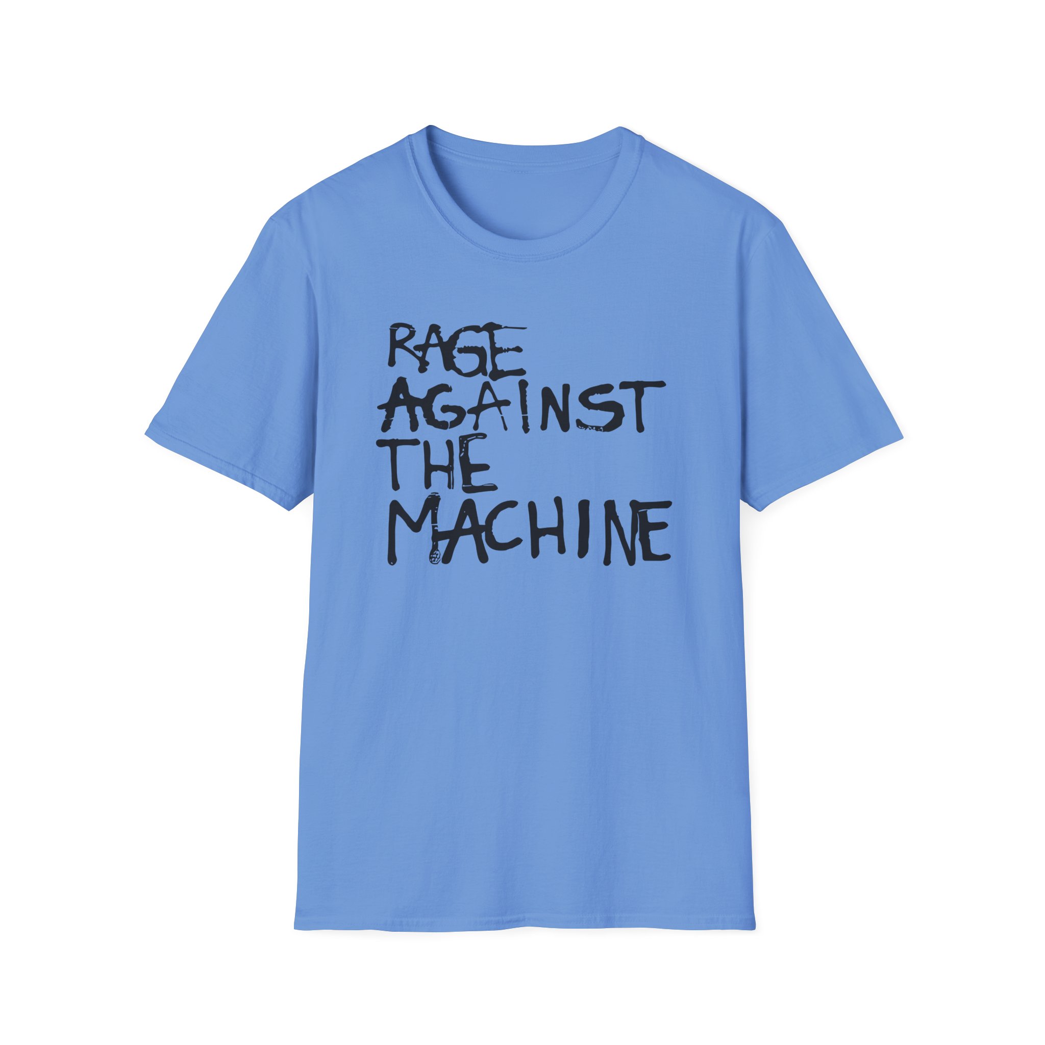 Rage Against the Machine Scrawl Unisex Softstyle T-Shirt
