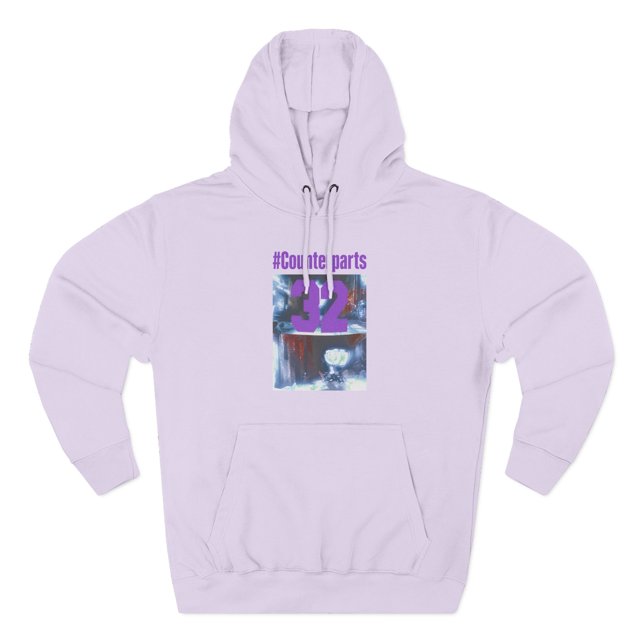 Bladee Cold Visions 32 Three-Panel Fleece Hoodie
