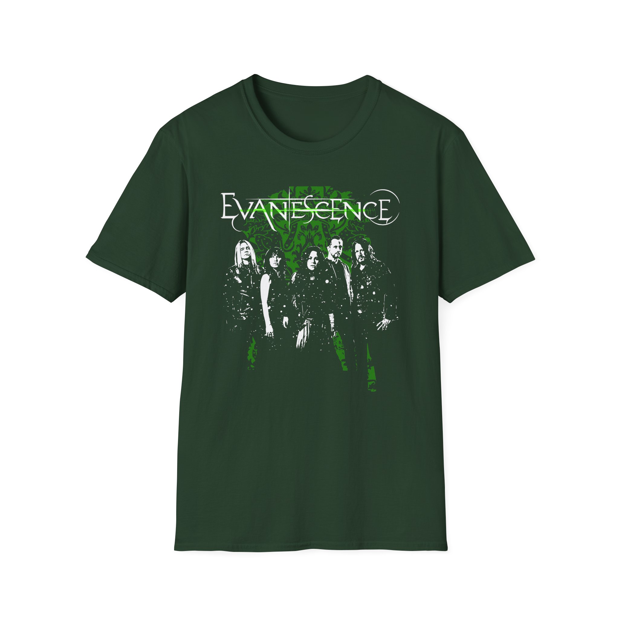 Evanescence Group Photo Unisex Softstyle T-Shirt
