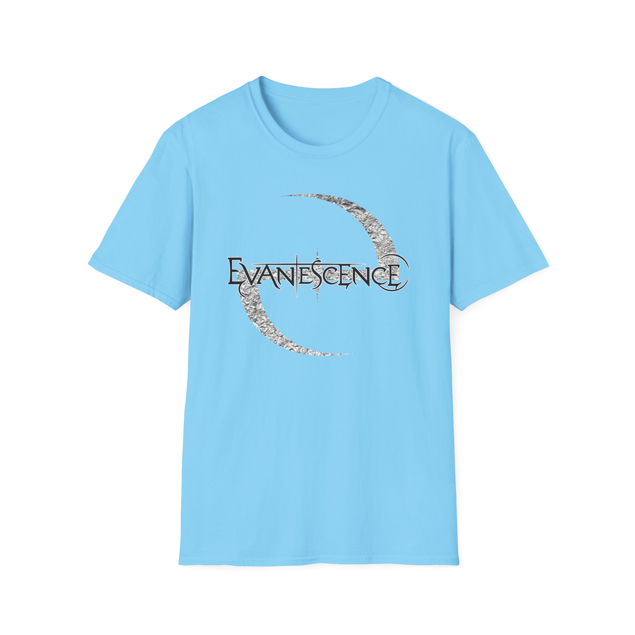 Evanescence Distressed Logo Unisex Softstyle T-Shirt