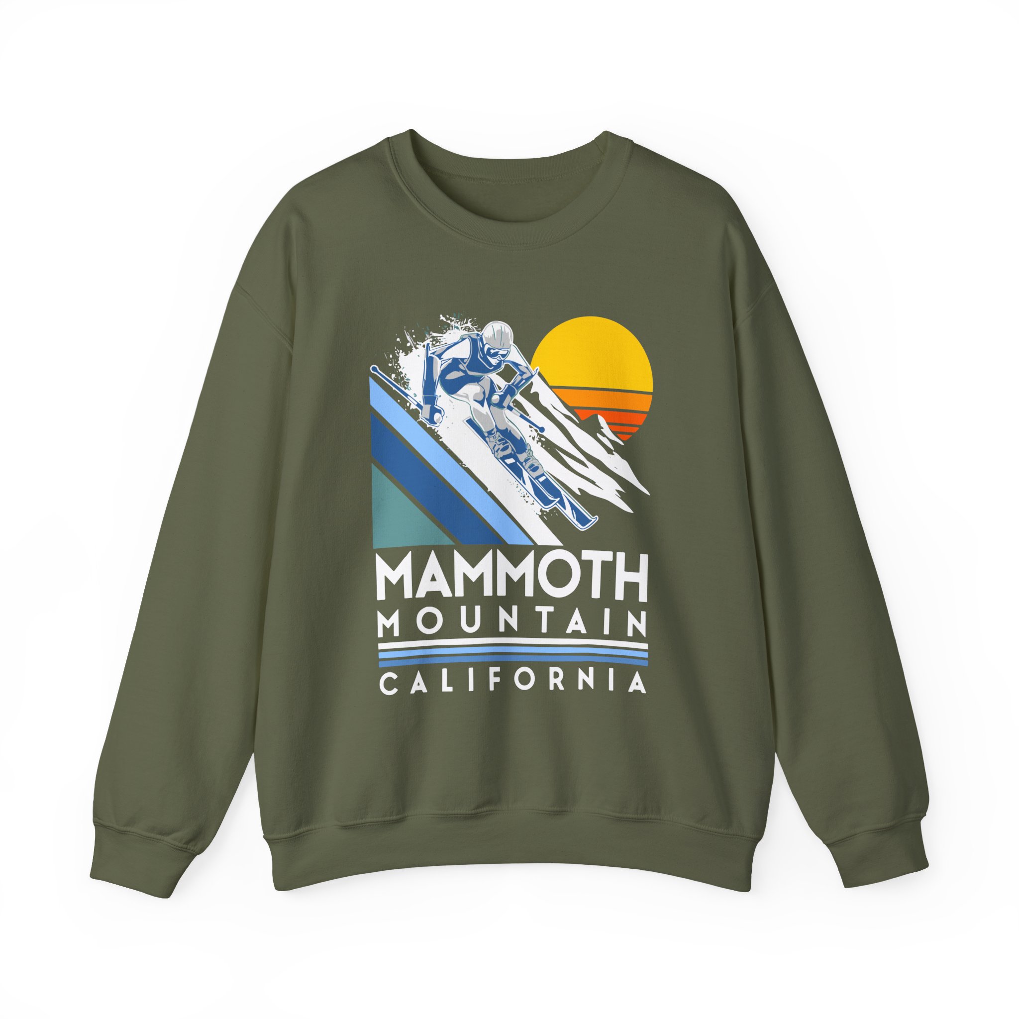 Mammoth Mountain California Unisex Heavy Blendâ„¢ Crewneck Sweatshirt
