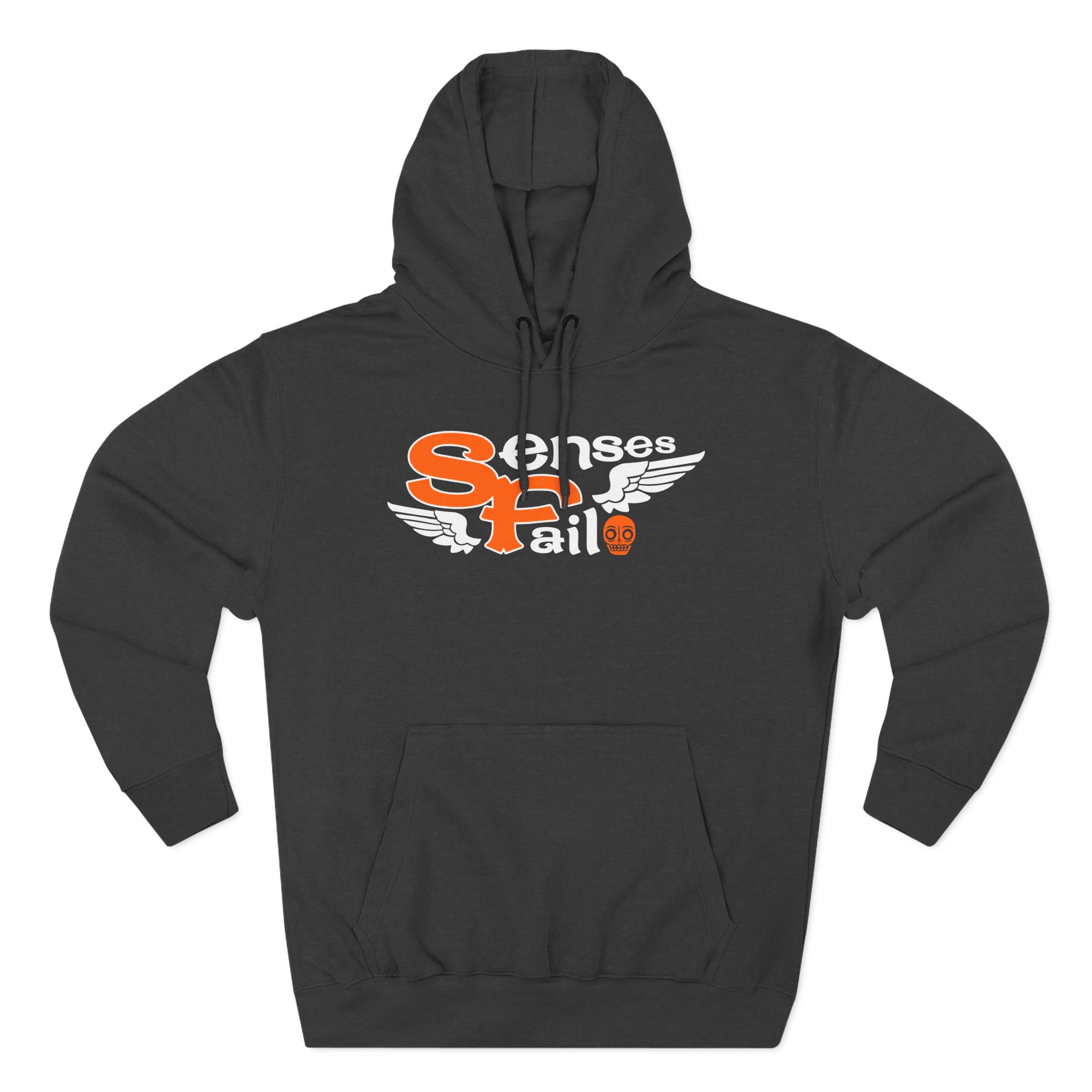 Senses Fail Wings Three-Panel Fleece Hoodie