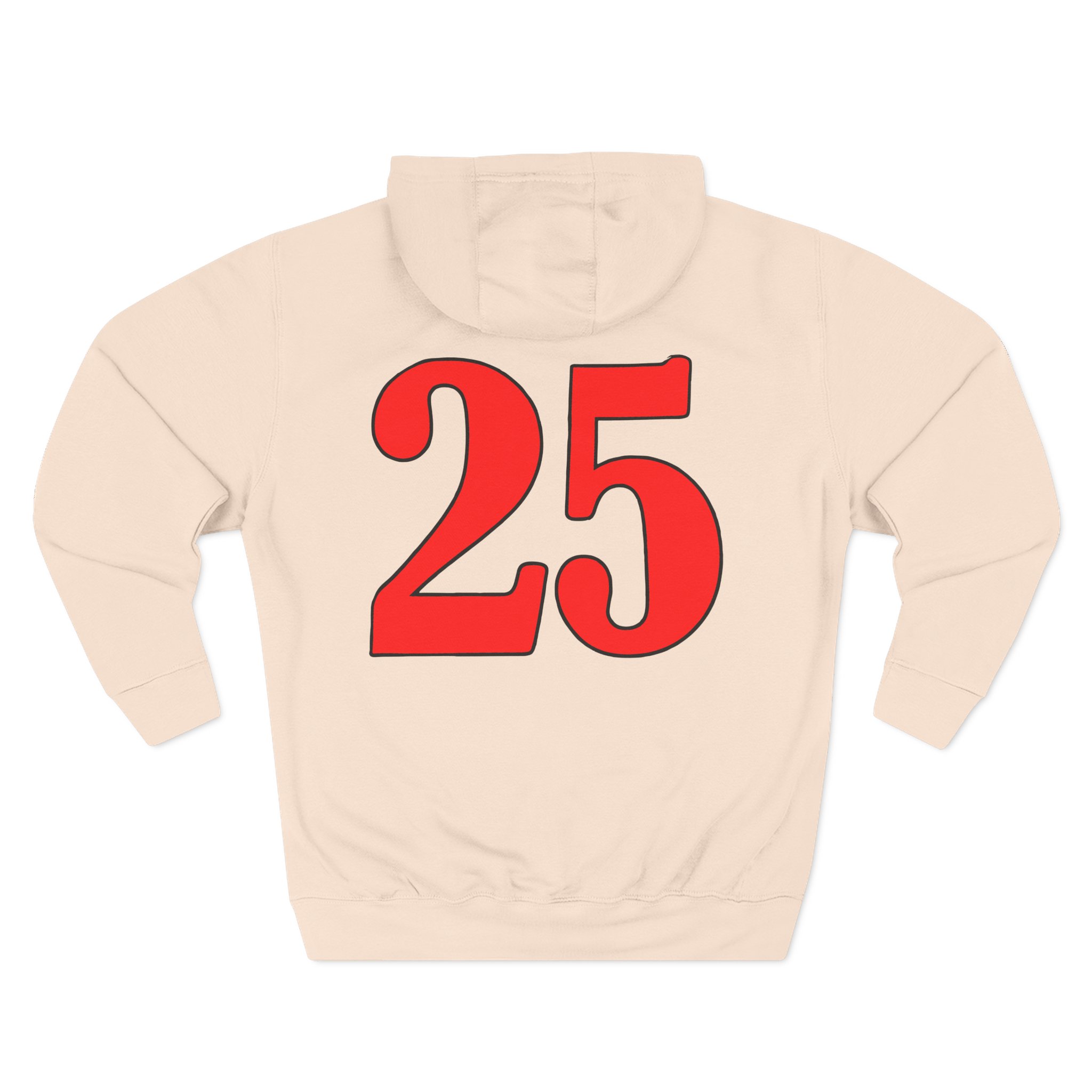 Desolated Three-Panel Fleece Hoodie