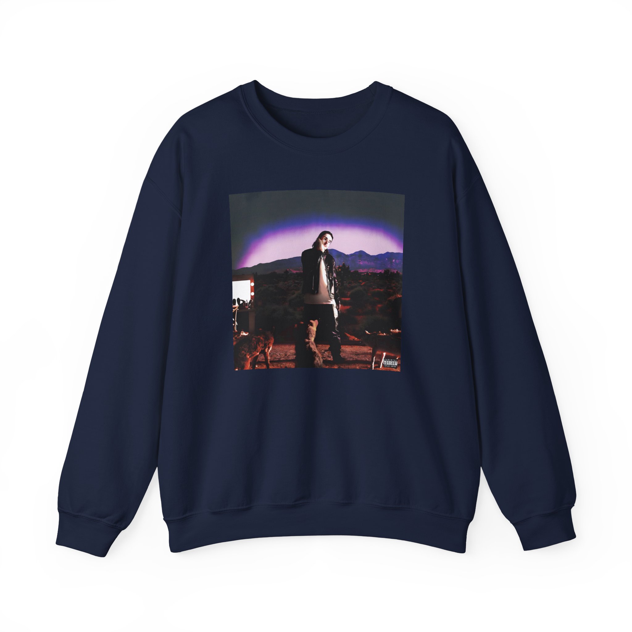 Tommy Richman Debut Album Coyote Unisex Heavy Blendâ„¢ Crewneck Sweatshirt