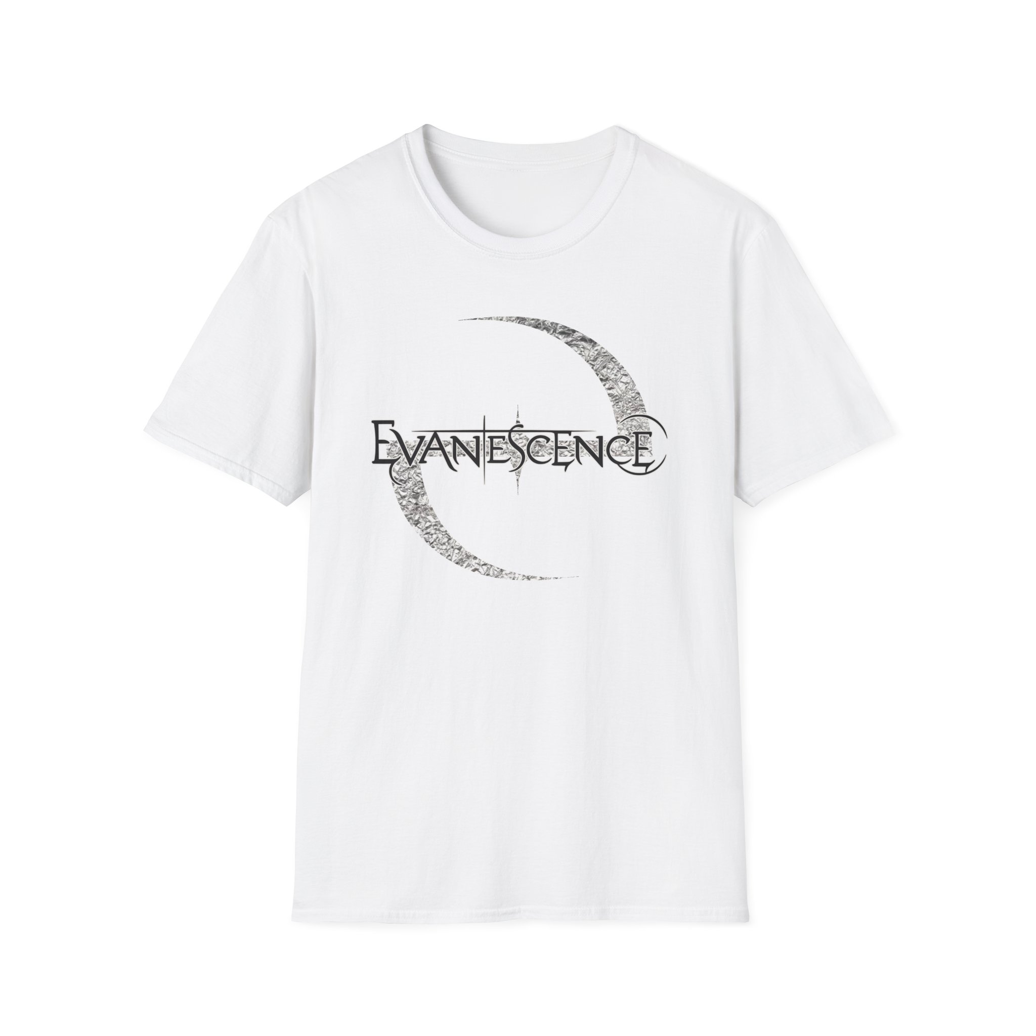 Evanescence Distressed Logo Unisex Softstyle T-Shirt
