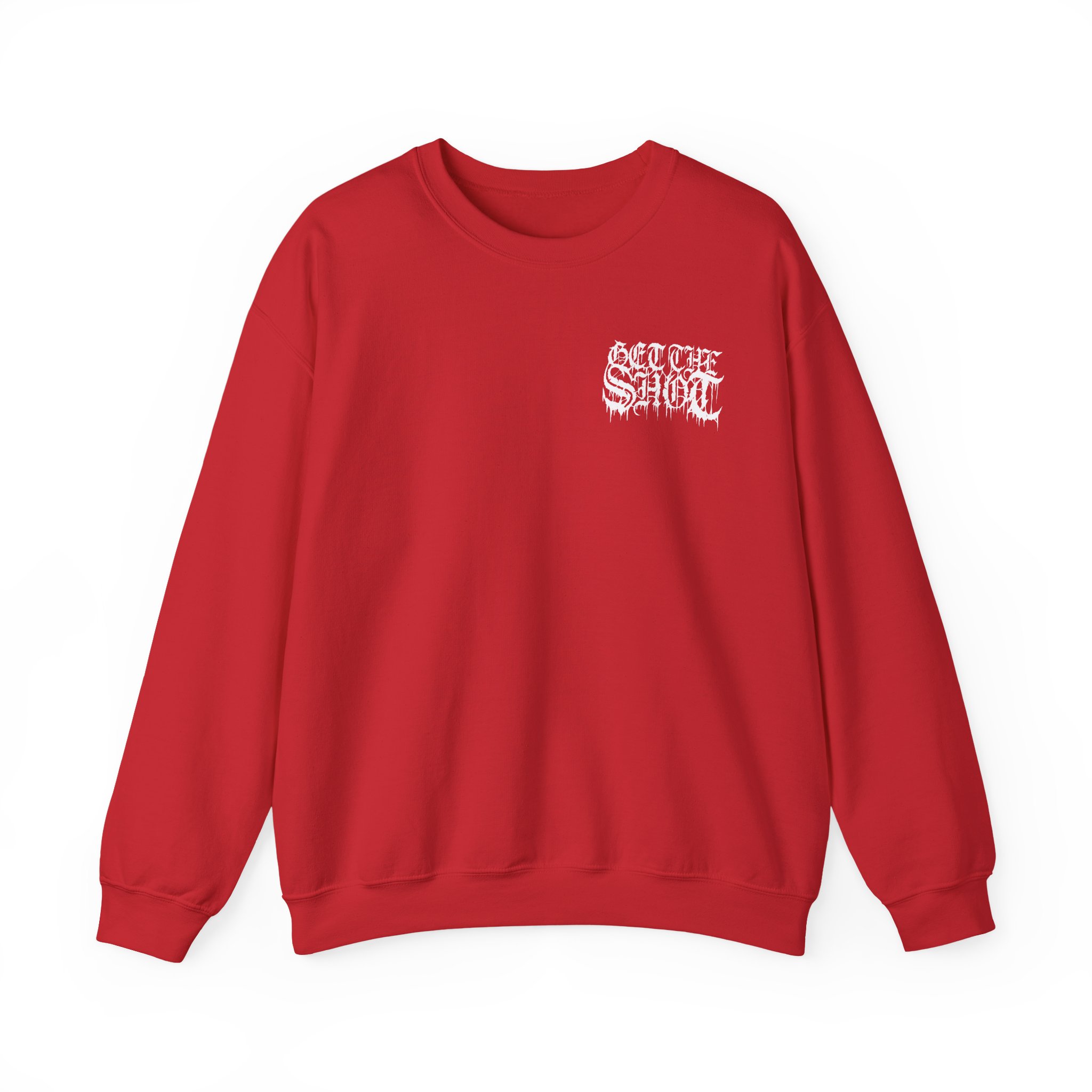 Get the Shot Death to Oppressors Unisex Heavy Blendâ„¢ Crewneck Sweatshirt