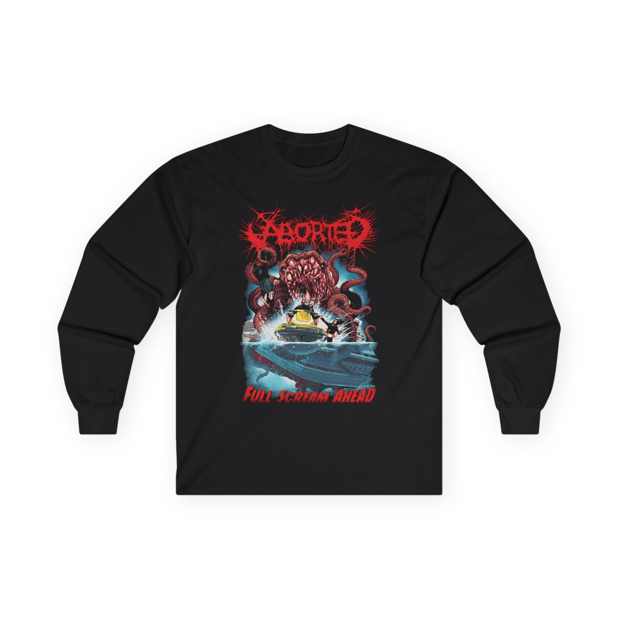 Aborted Full Scream Ahead Unisex Ultra Cotton Long Sleeve Tee