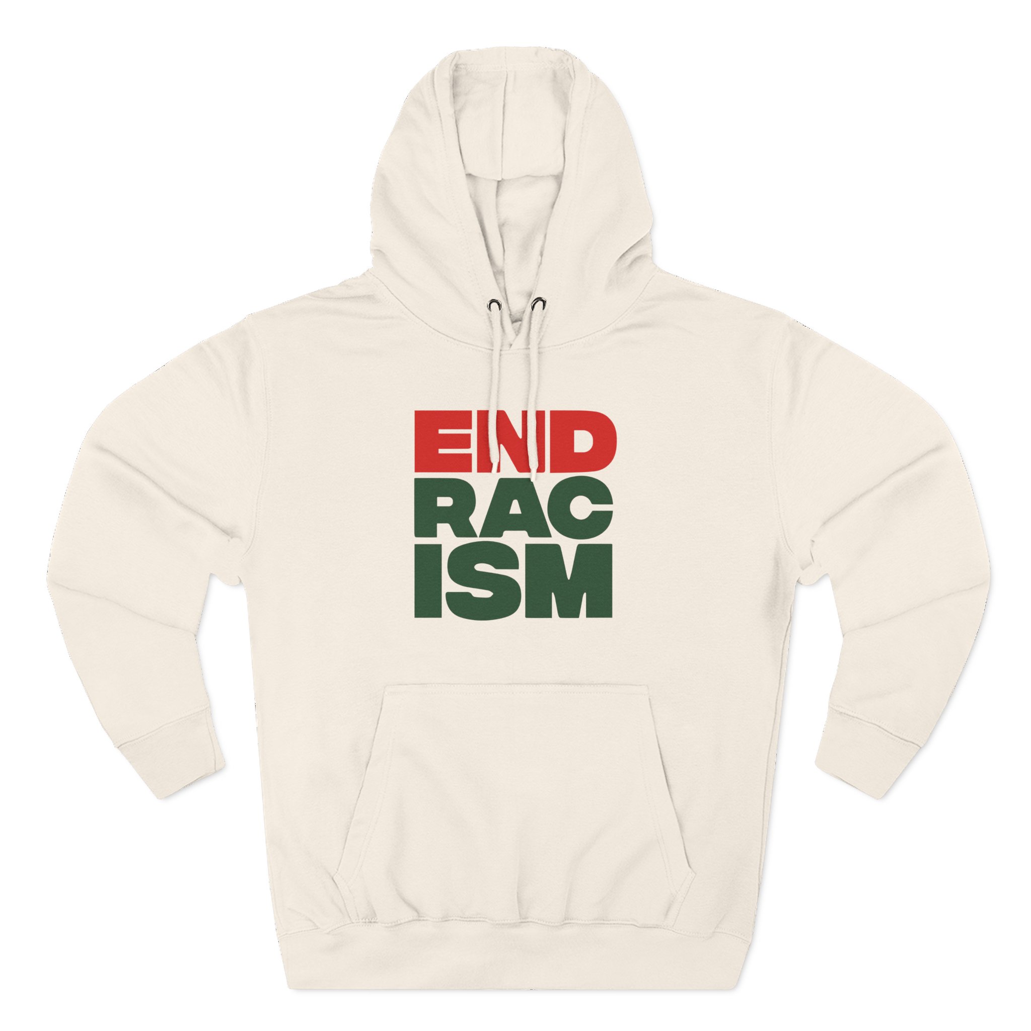 A Tribe Called End Racism Three-Panel Fleece Hoodie