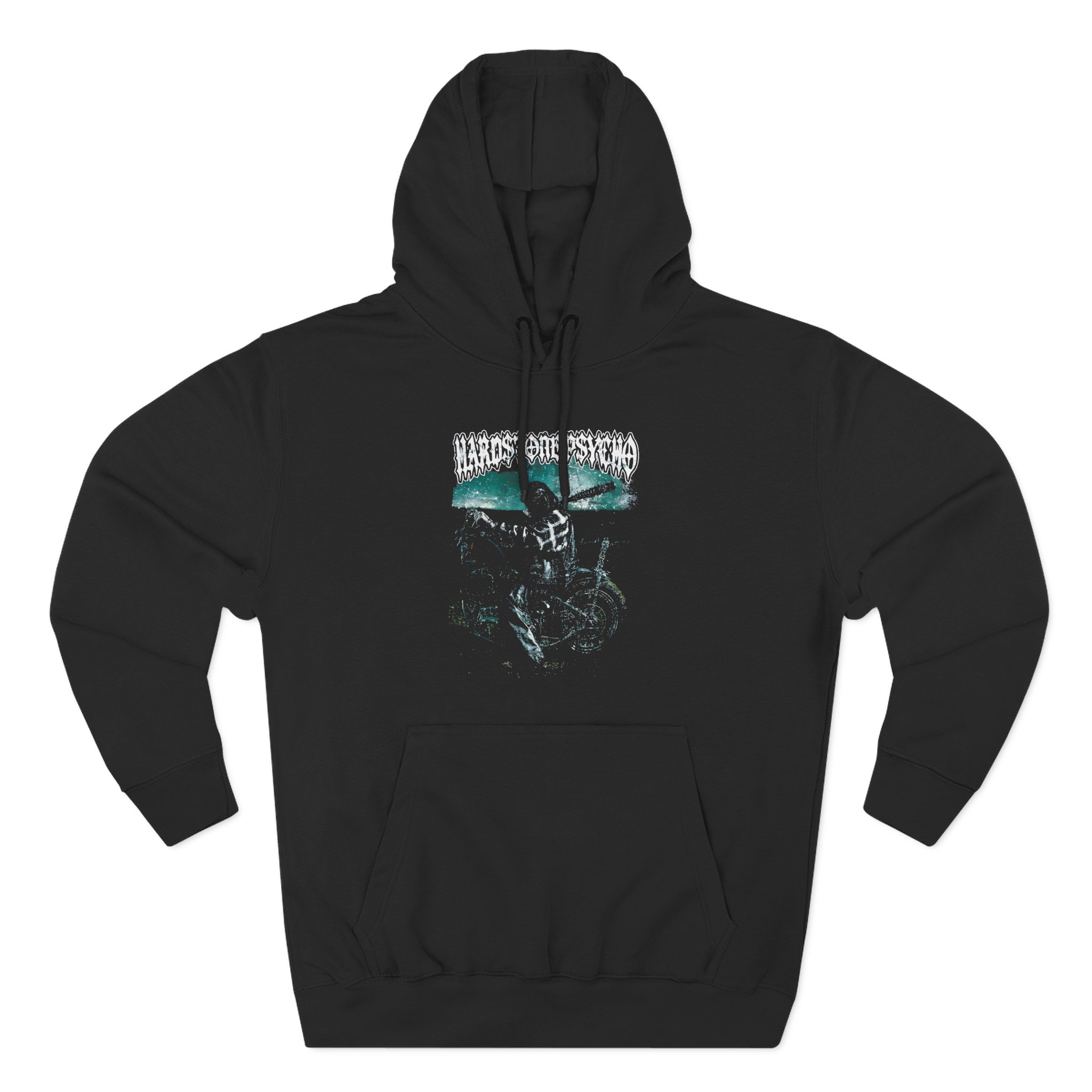 Don Toliver Hardstone Psycho Biker Three-Panel Fleece Hoodie