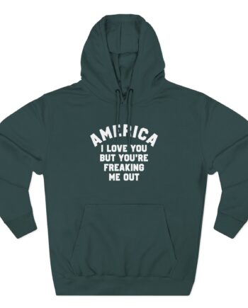 The Menzingers You're Freaking Me Out Three-Panel Fleece Hoodie