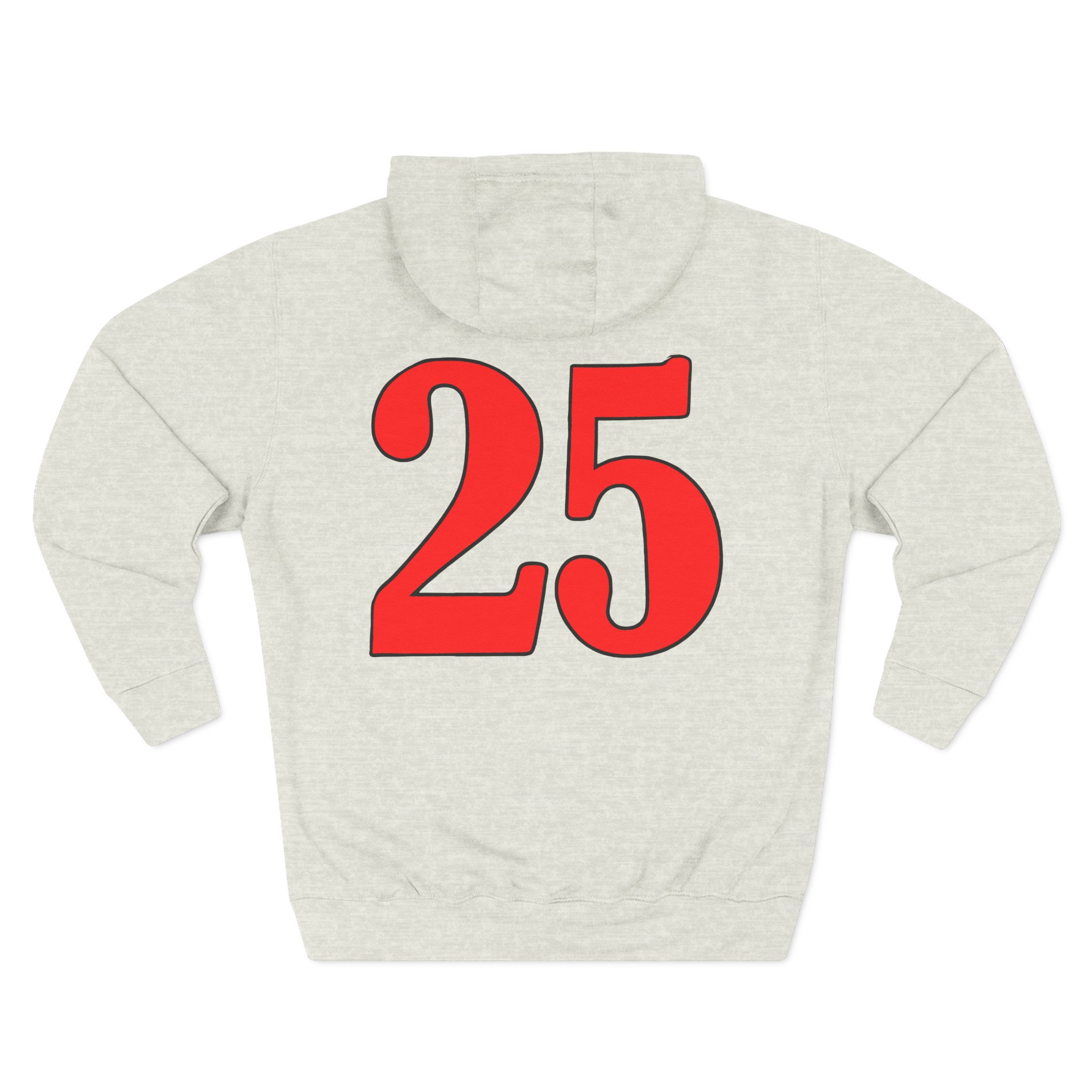 Desolated Three-Panel Fleece Hoodie