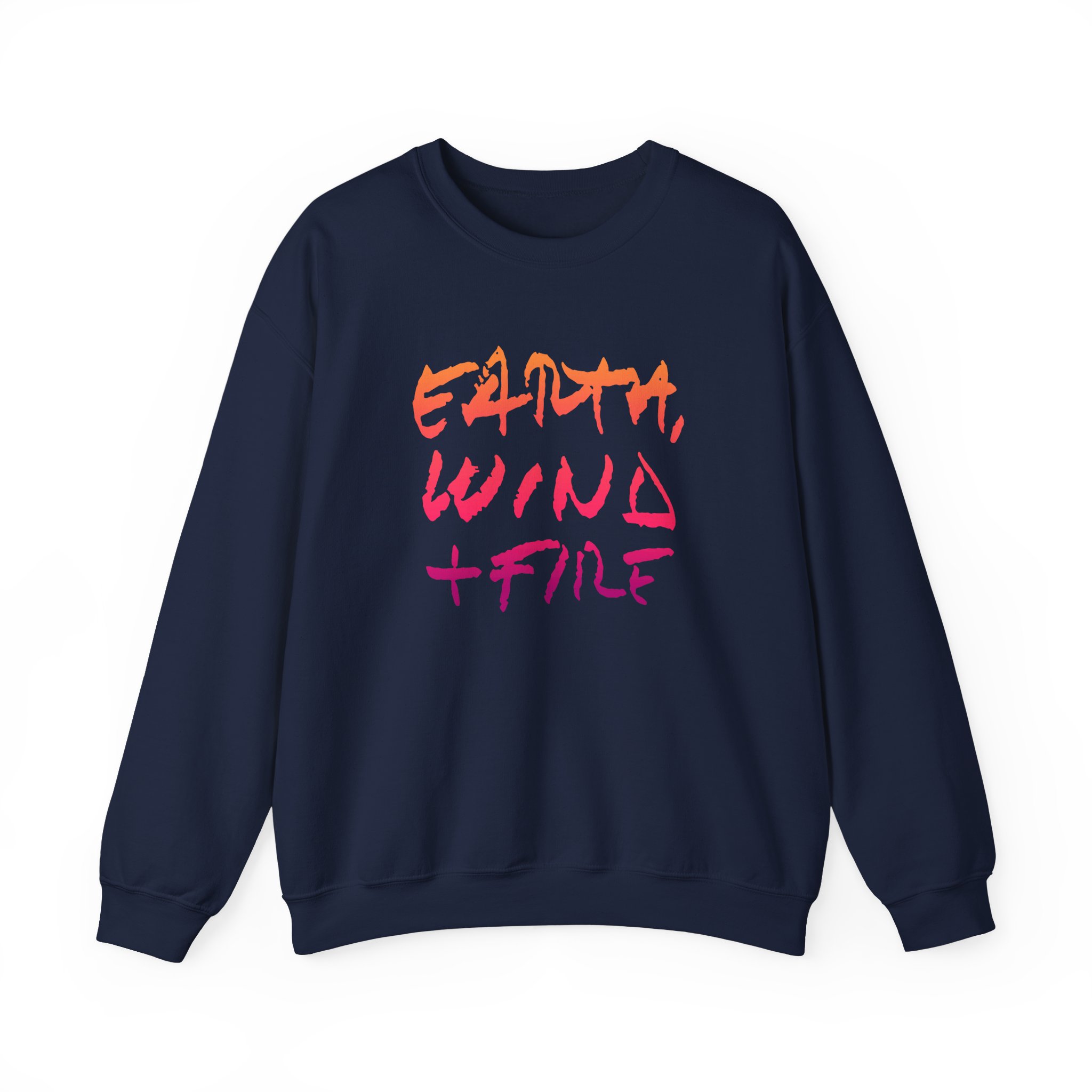 Earth Wind & Fire Logo Unisex Heavy Blendâ„¢ Crewneck Sweatshirt