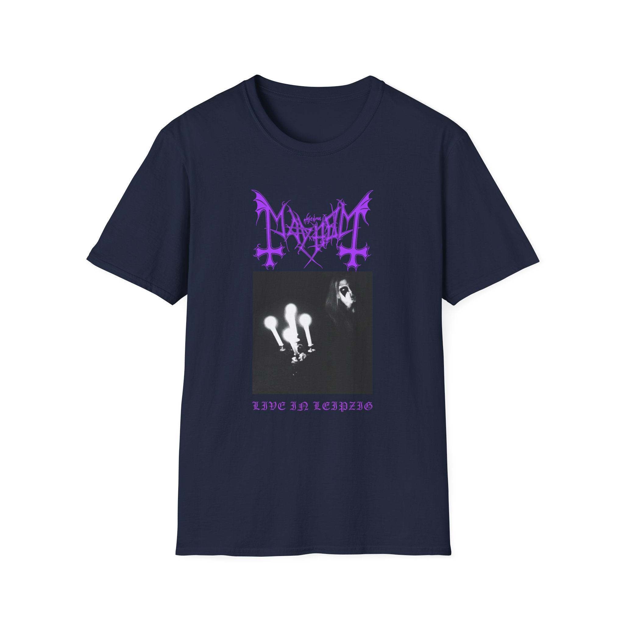 Mayhem Live In Leipzig Unisex Softstyle T-Shirt