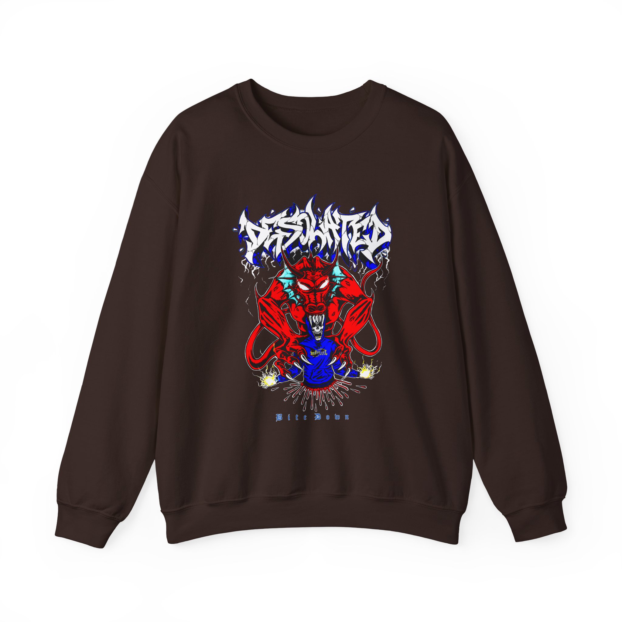 Desolated Devil Unisex Heavy Blendâ„¢ Crewneck Sweatshirt