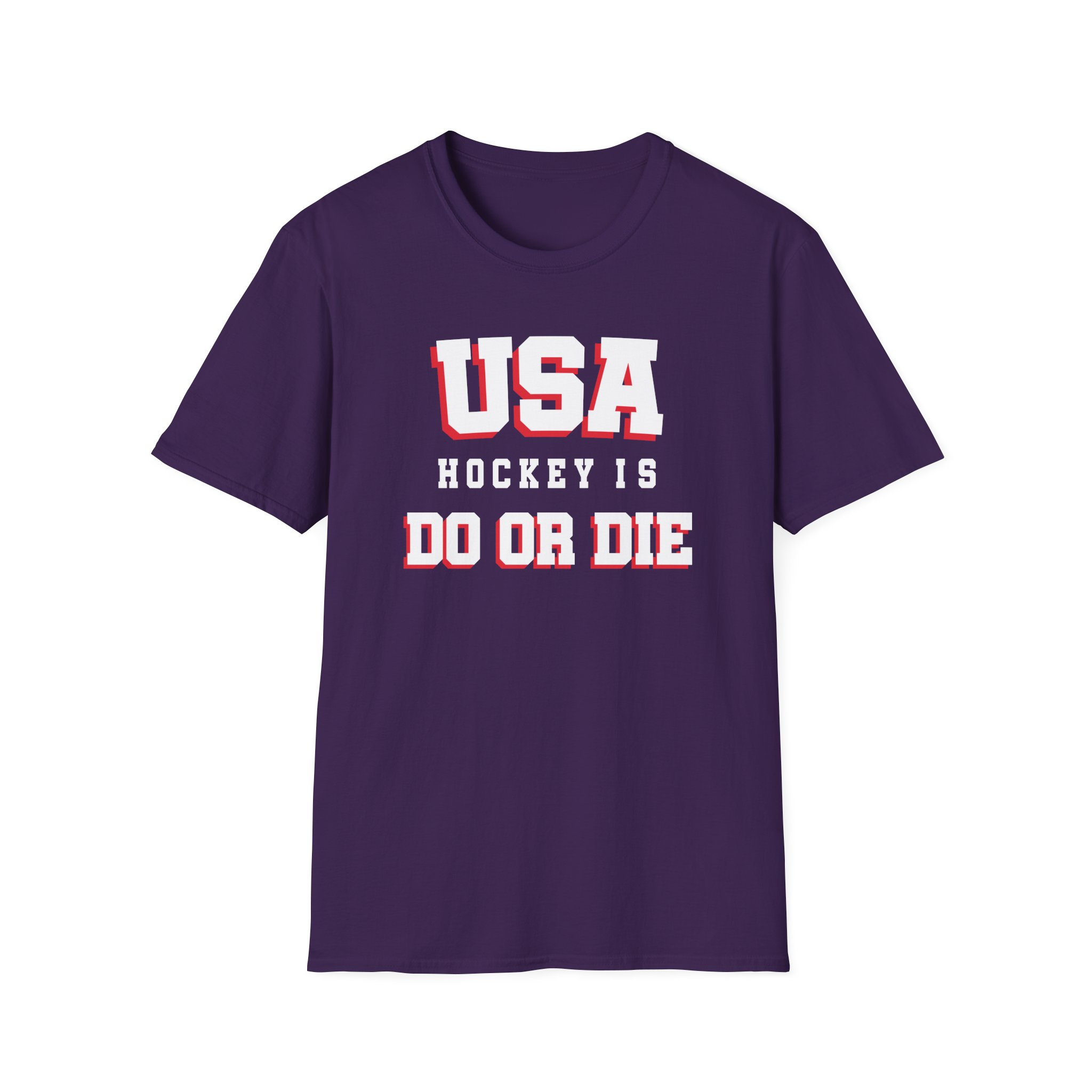 Spittin Chiclets Usa Do or Die Unisex Softstyle T-Shirt