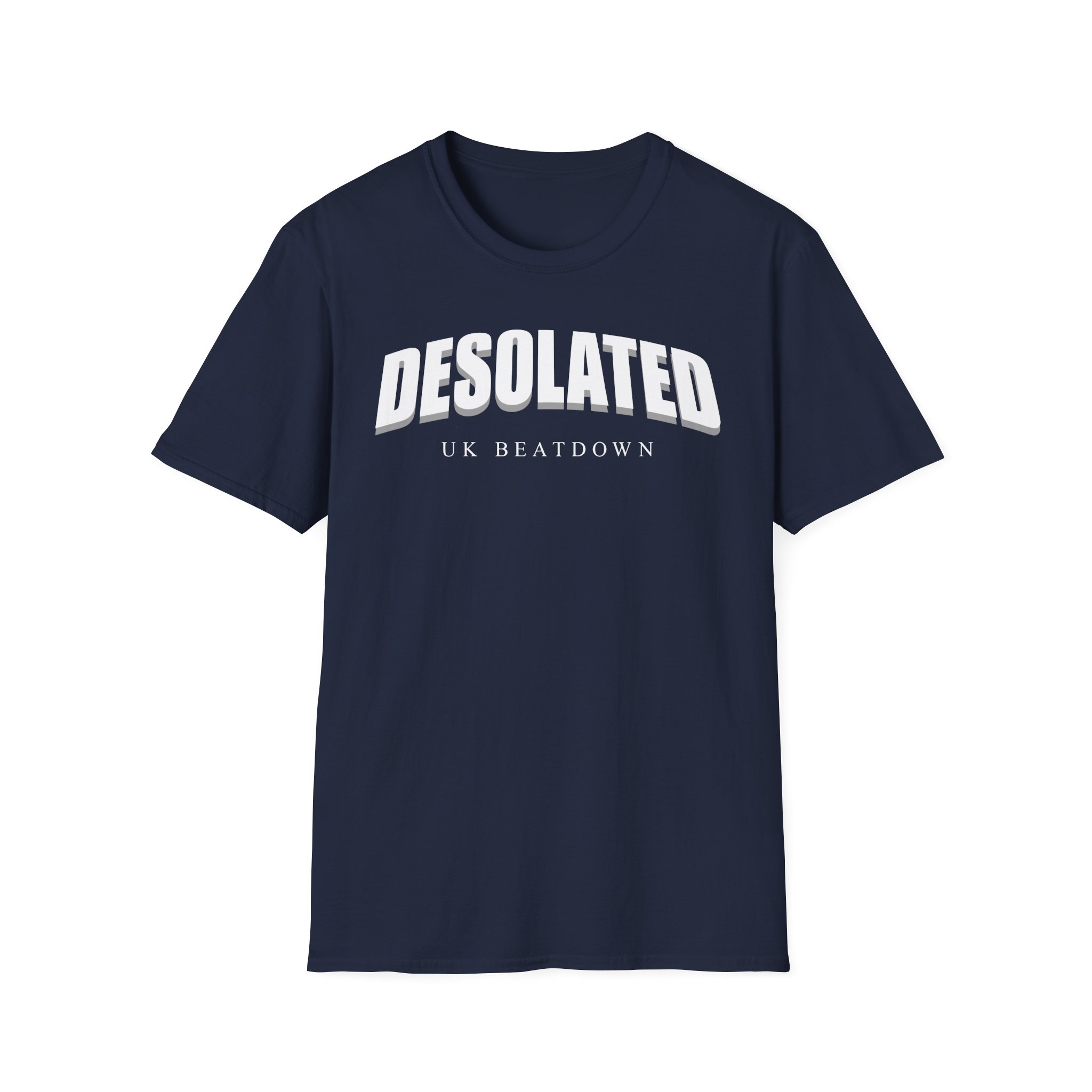 Desolated Finding Peace Unisex Softstyle T-Shirt