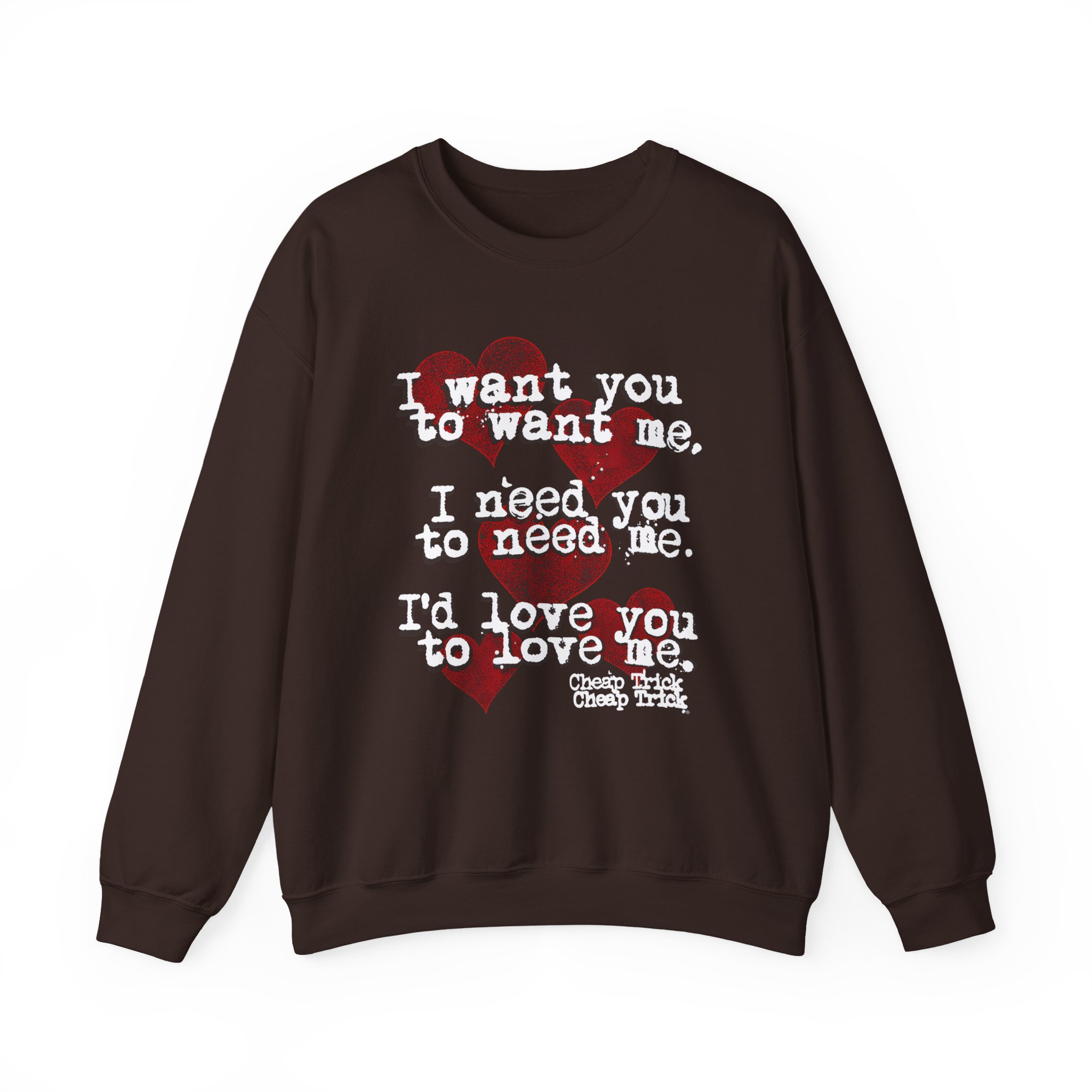 Cheap Trick I Want You to Want Me Unisex Heavy Blendâ„¢ Crewneck Sweatshirt