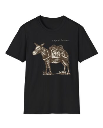 Mumbo Jumbo Sport Horse Unisex Softstyle T-Shirt