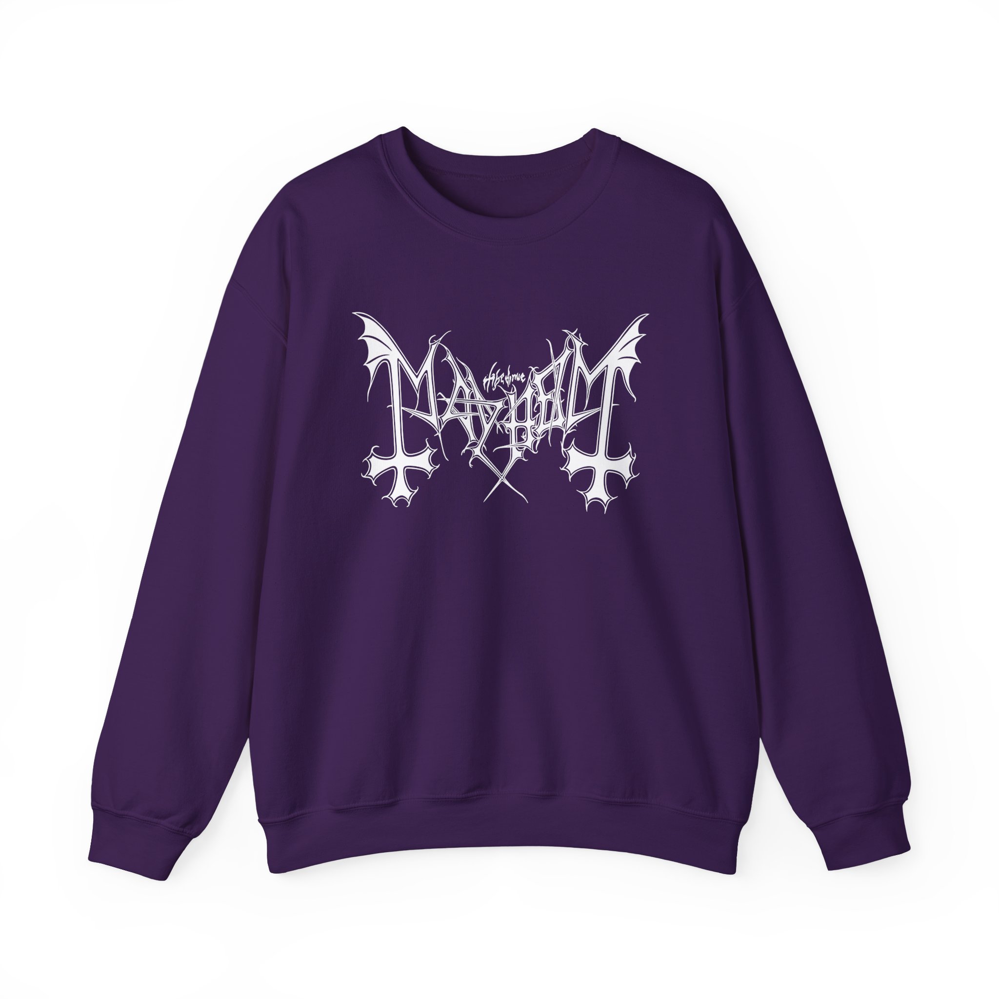 Mayhem Logo Unisex Heavy Blendâ„¢ Crewneck Sweatshirt