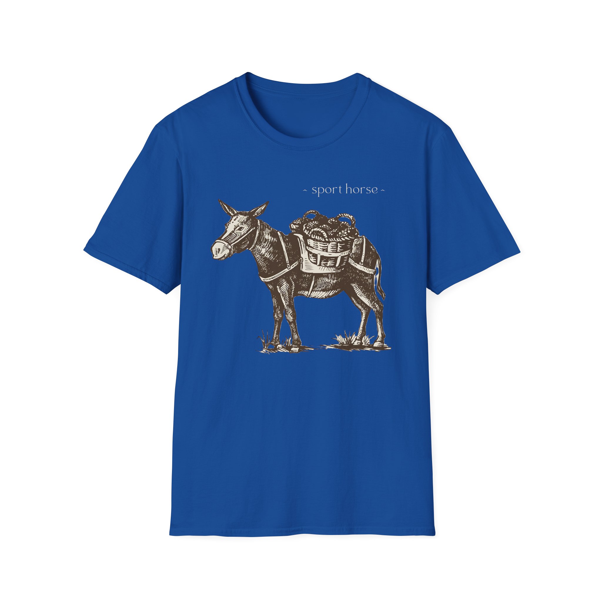 Mumbo Jumbo Sport Horse Unisex Softstyle T-Shirt