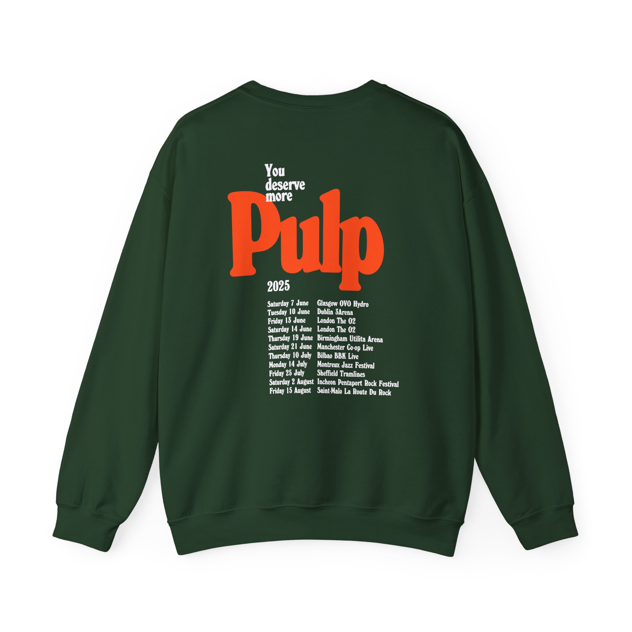Pulp More 2025 Tour Unisex Heavy Blendâ„¢ Crewneck Sweatshirt
