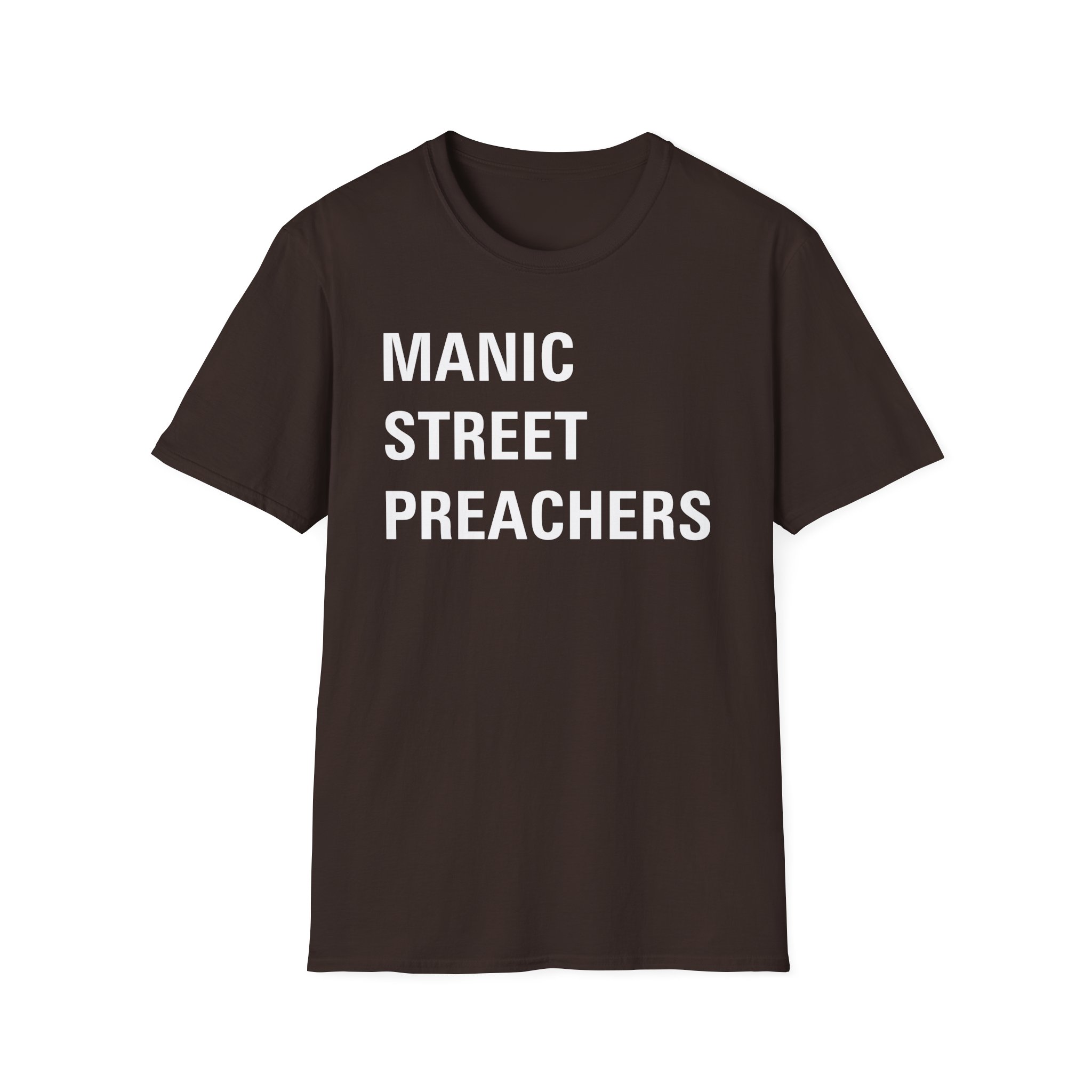 Manic Street Preachers Block Logo Unisex Softstyle T-Shirt