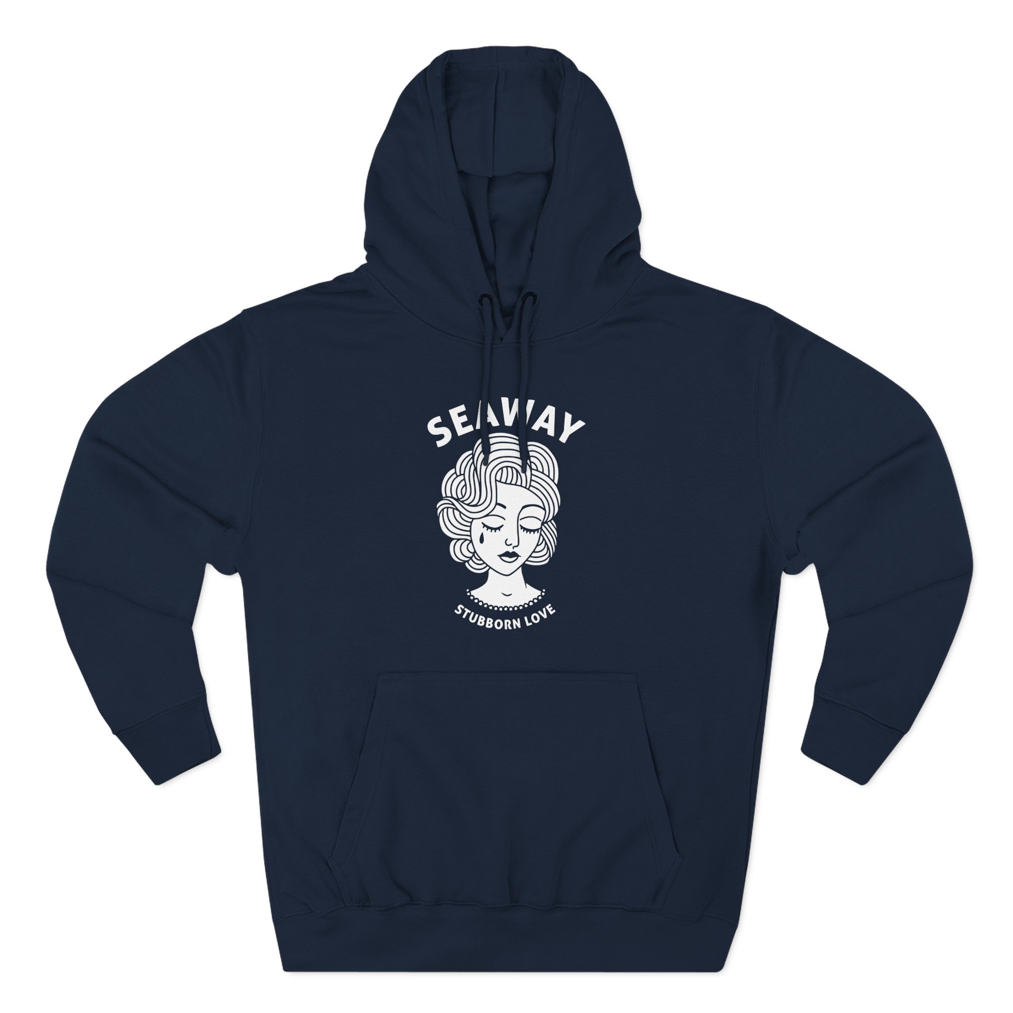 Seaway Three-Panel Fleece Hoodie