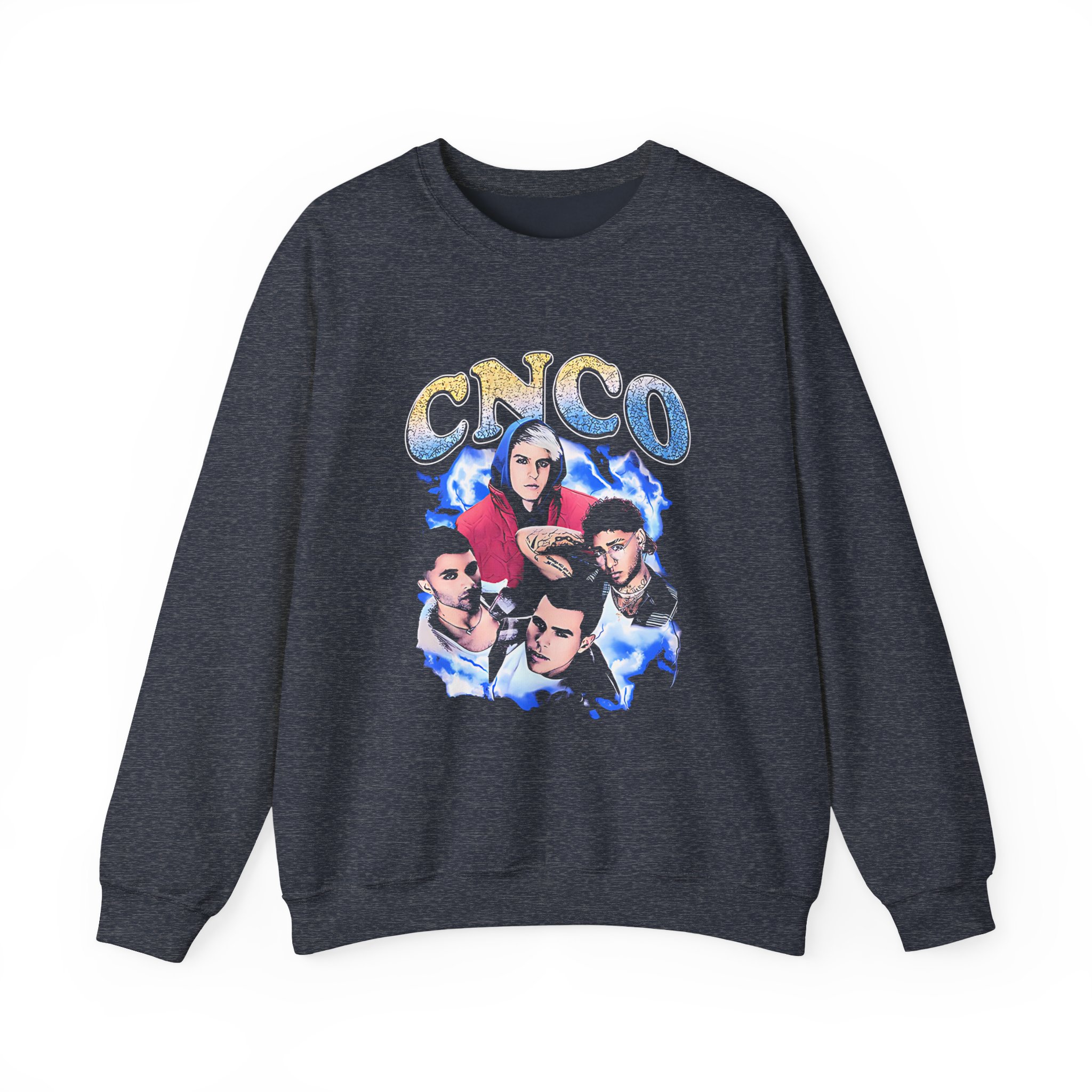 Cnco Camiseta La Equivocada Lavada Unisex Heavy Blendâ„¢ Crewneck Sweatshirt