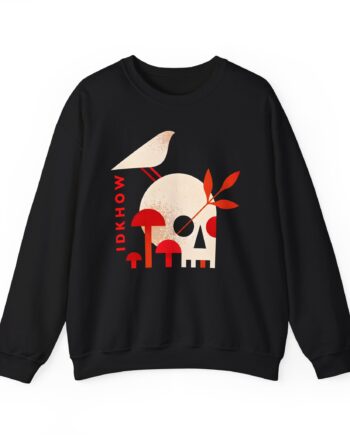 iDKHOW Skull Mushroom Unisex Heavy Blend™ Crewneck Sweatshirt