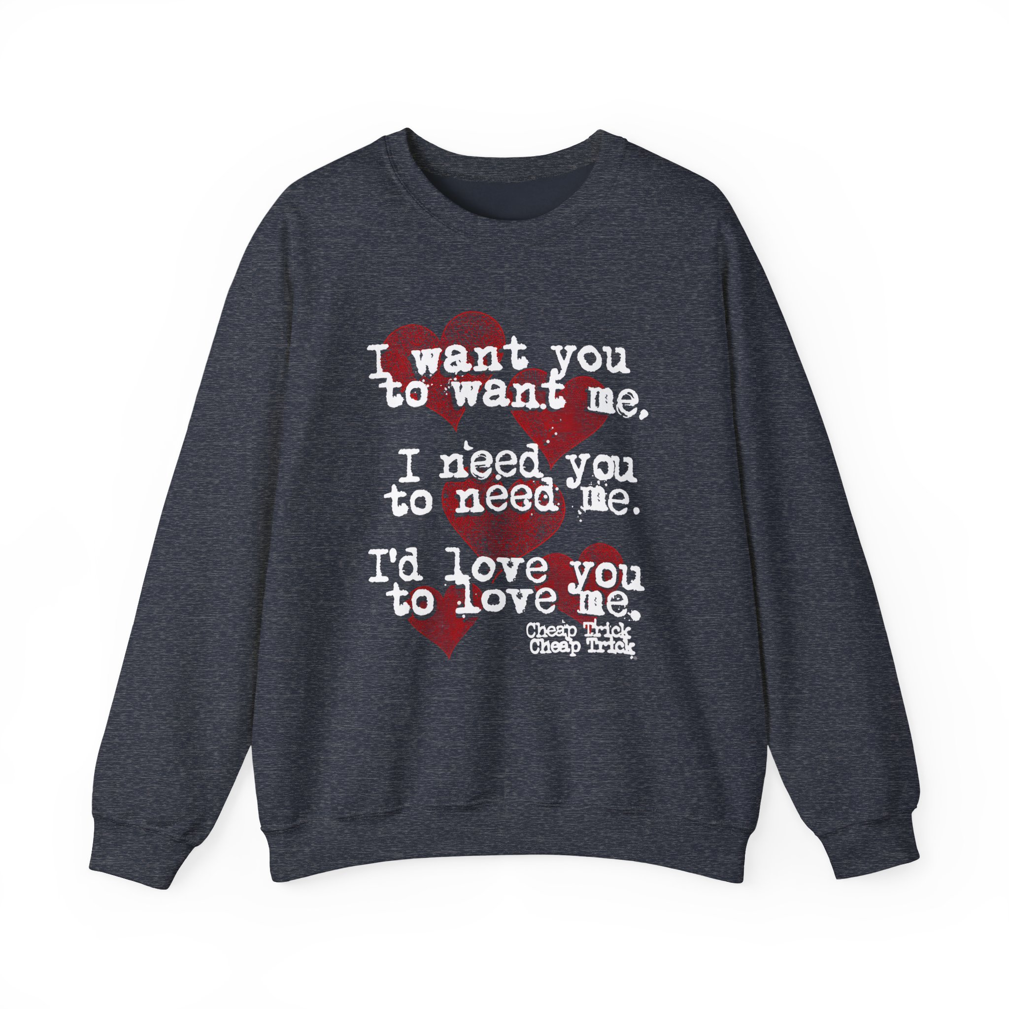 Cheap Trick I Want You to Want Me Unisex Heavy Blendâ„¢ Crewneck Sweatshirt