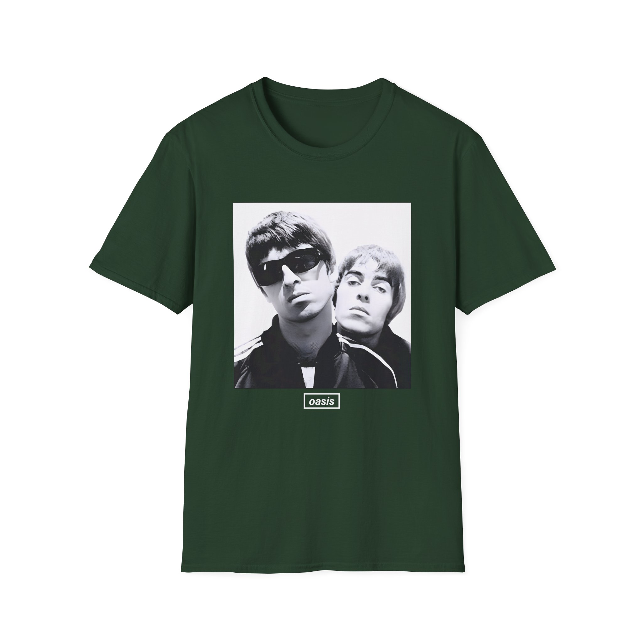 Oasis Liam & Noel Unisex Softstyle T-Shirt