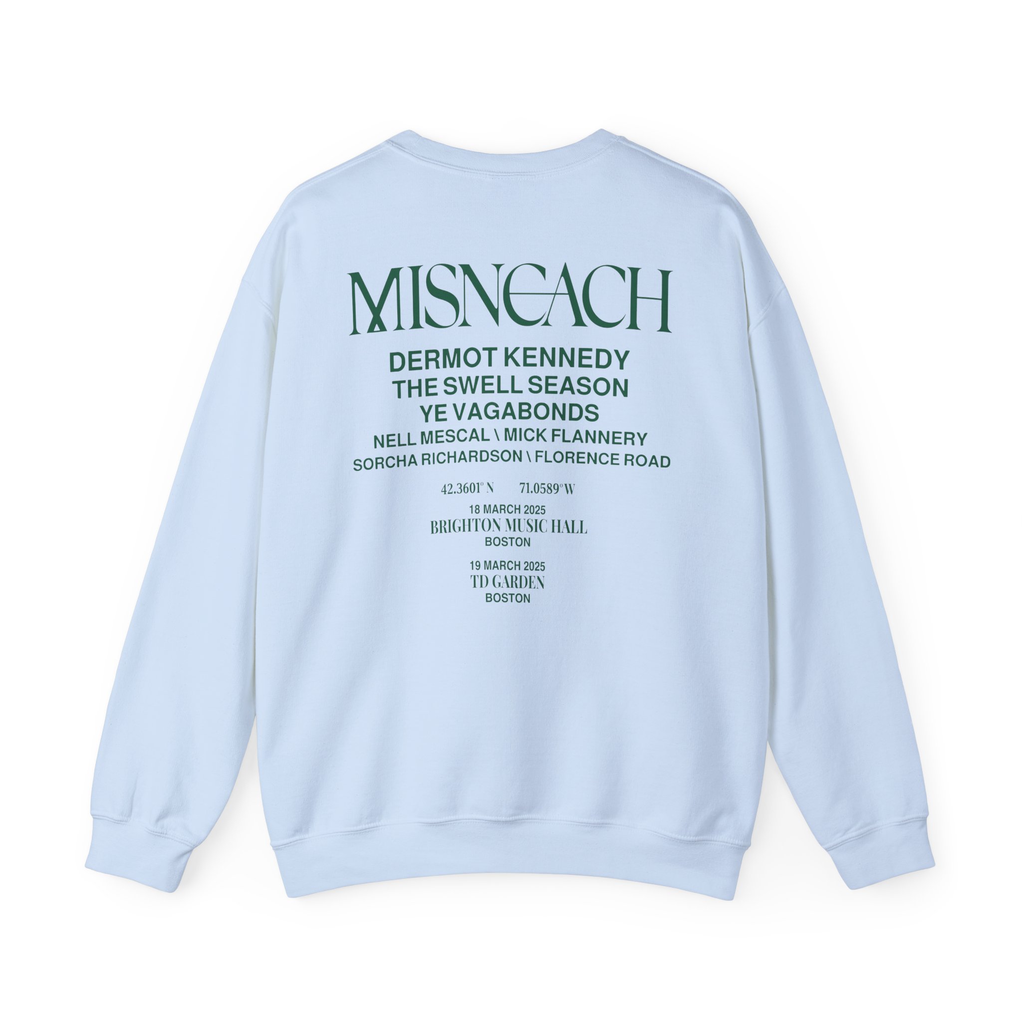 Dermot Kennedy Misneach Festival Event Unisex Heavy Blendâ„¢ Crewneck Sweatshirt