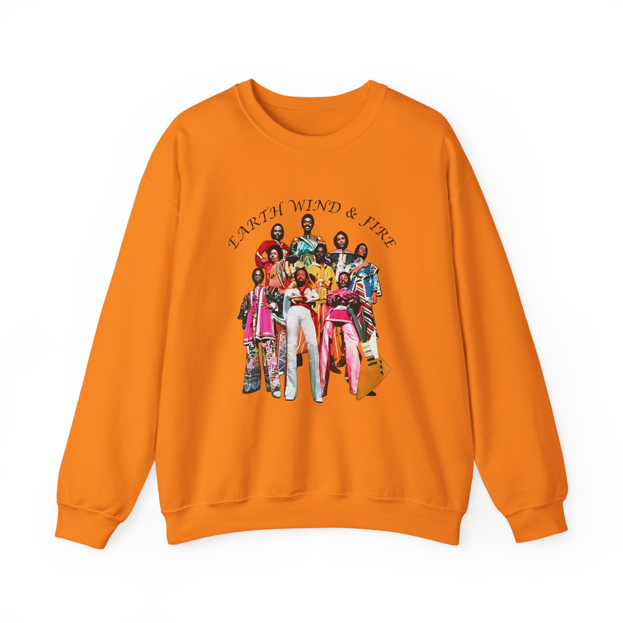 Earth Wind & Fire Unisex Heavy Blendâ„¢ Crewneck Sweatshirt